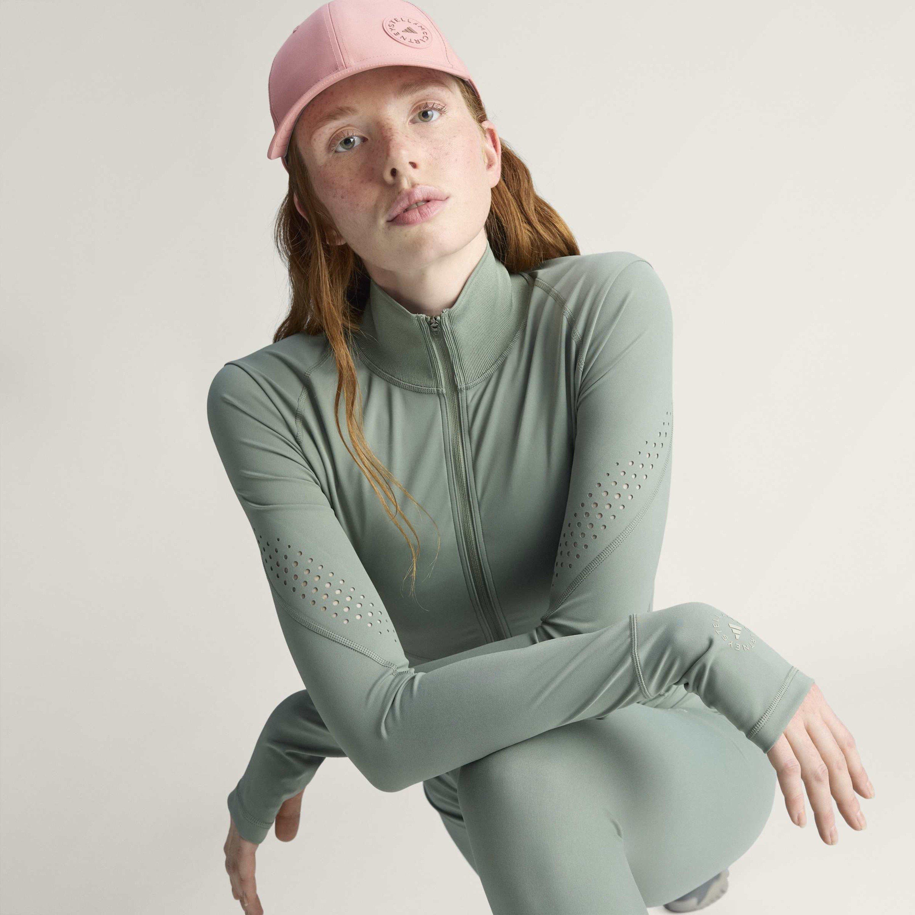 Stone Green - adidas by Stella McCartney - Women's Adidas by Stella McCartney Performance Training Jacket - 9