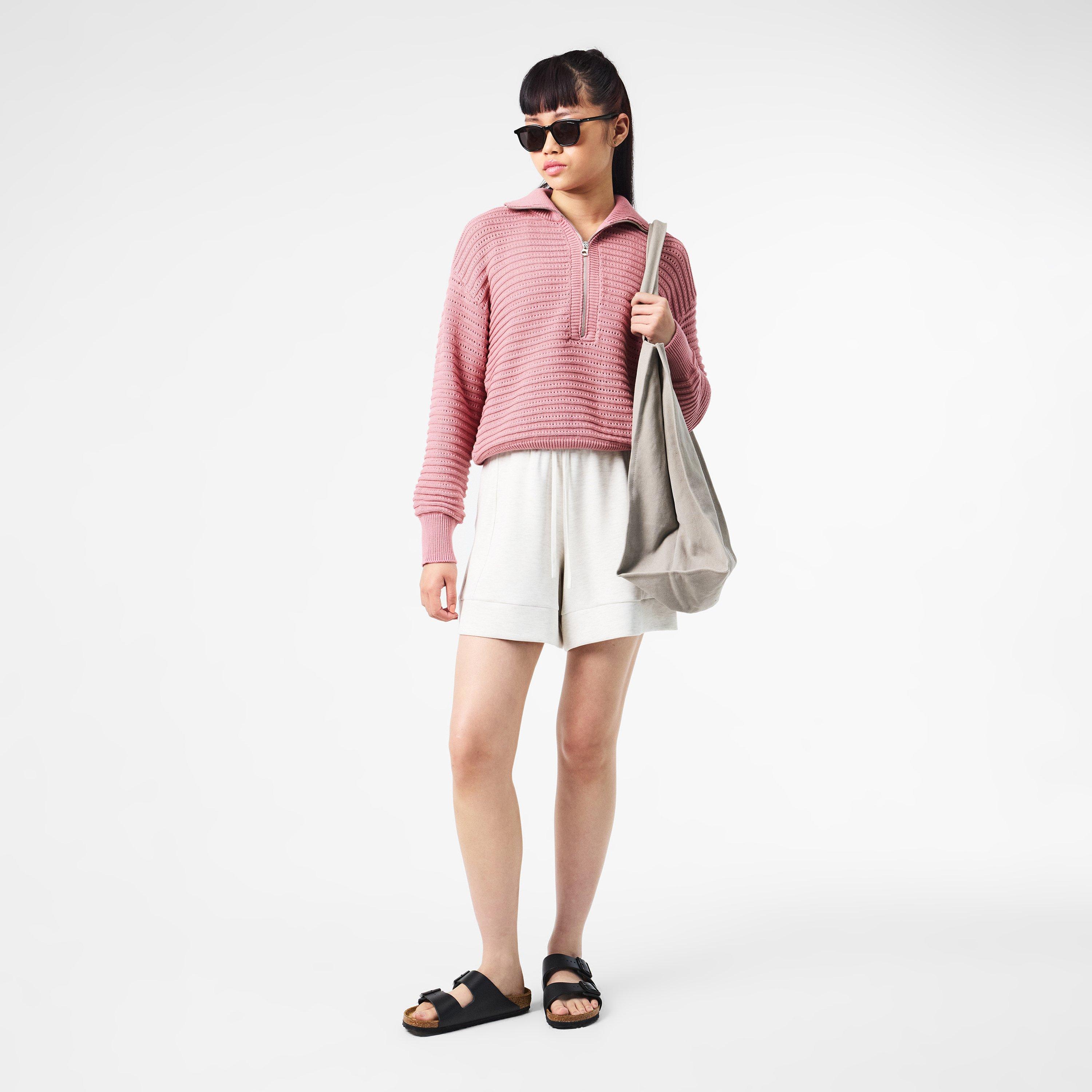 foxglove - Varley - Tara half Zip Sweater - 6