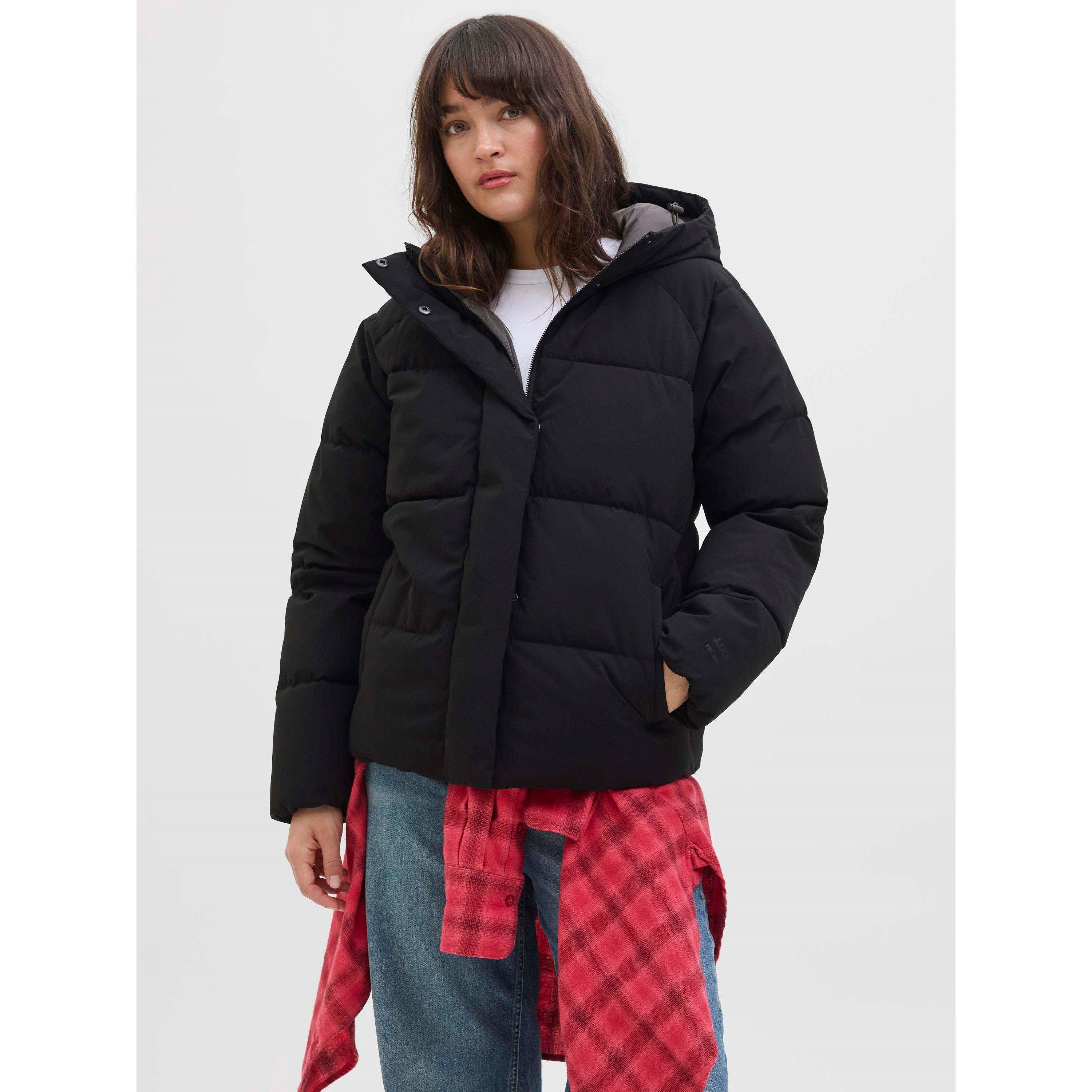 Black - JJXX - Global Puffer Jacket Womens - 3