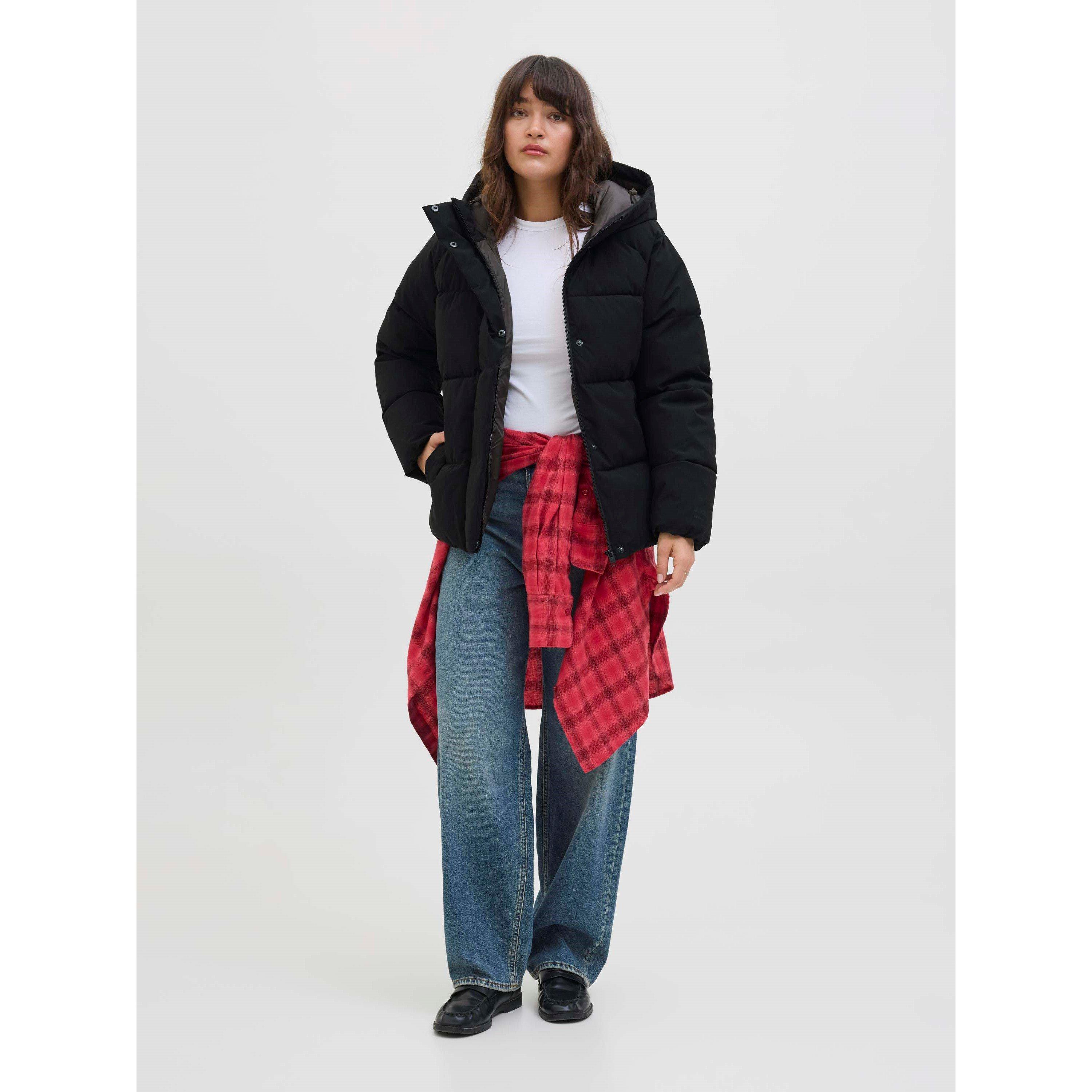 Black - JJXX - Global Puffer Jacket Womens - 8