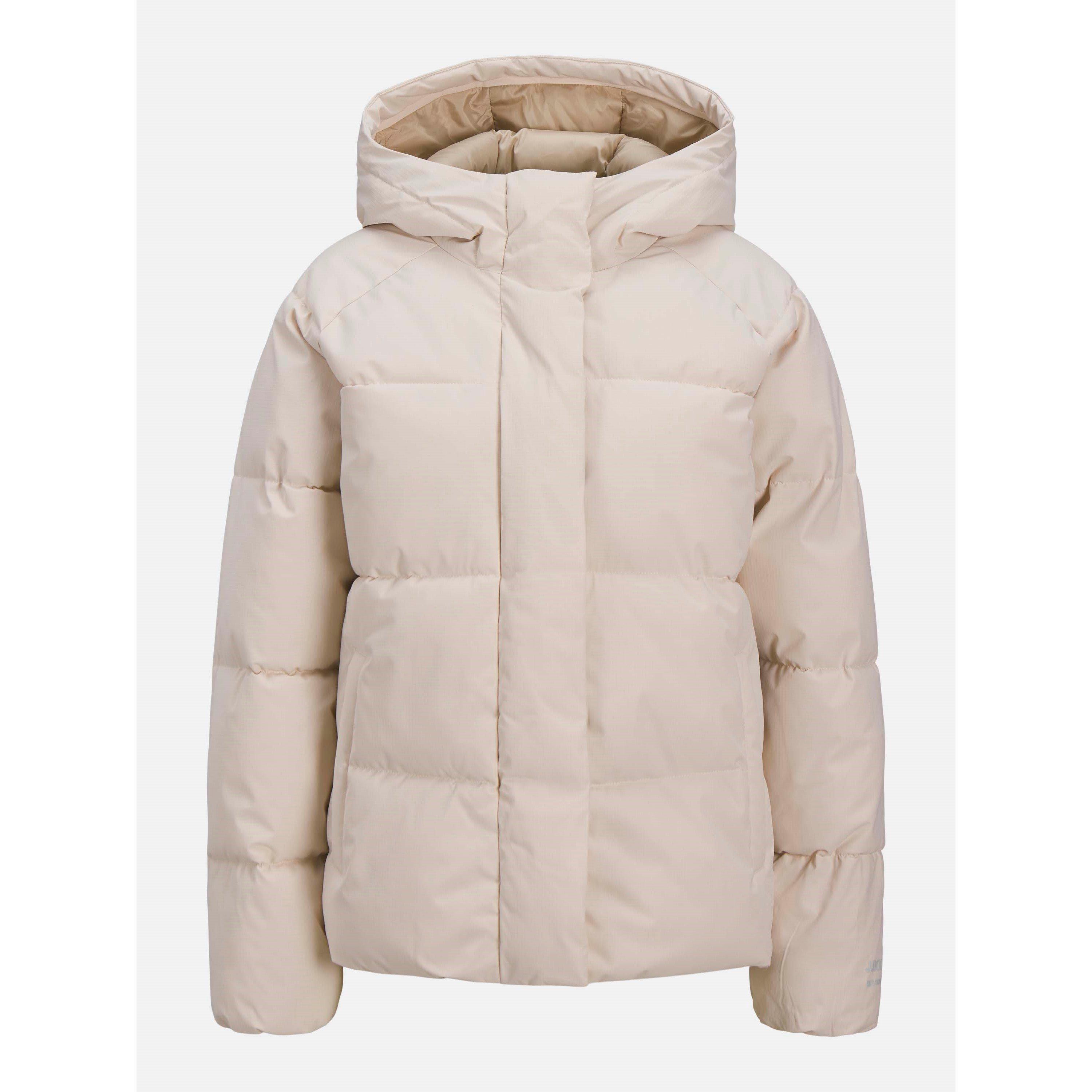 Jjxx Women's Global Short Puffer Jacket - Moonbeam - 16 (XL)