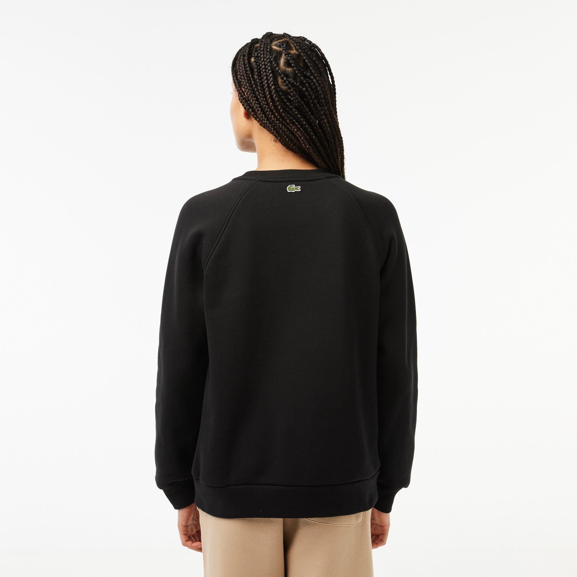 Black - Lacoste - Women's Crew Sweatshirt - 4