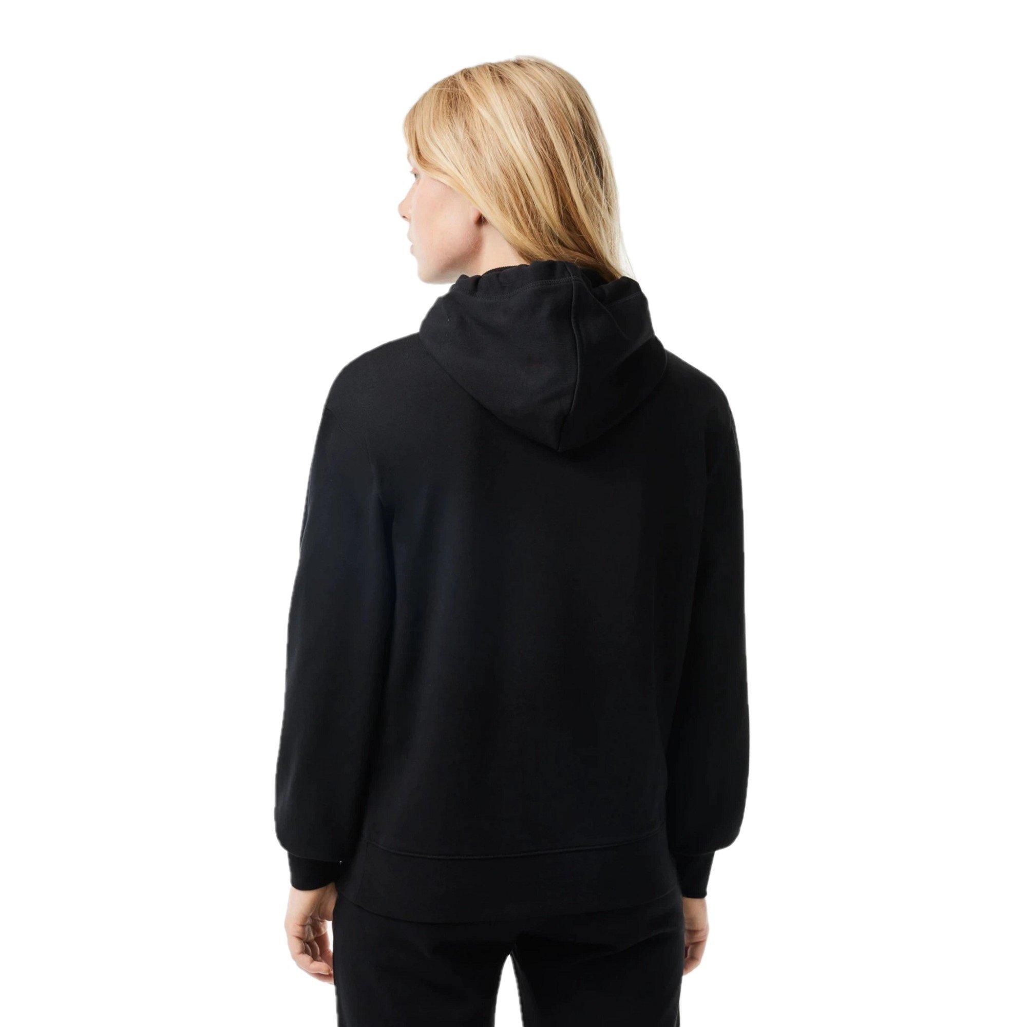 Zwart - Lacoste - Women's Logo Hoodie - 4