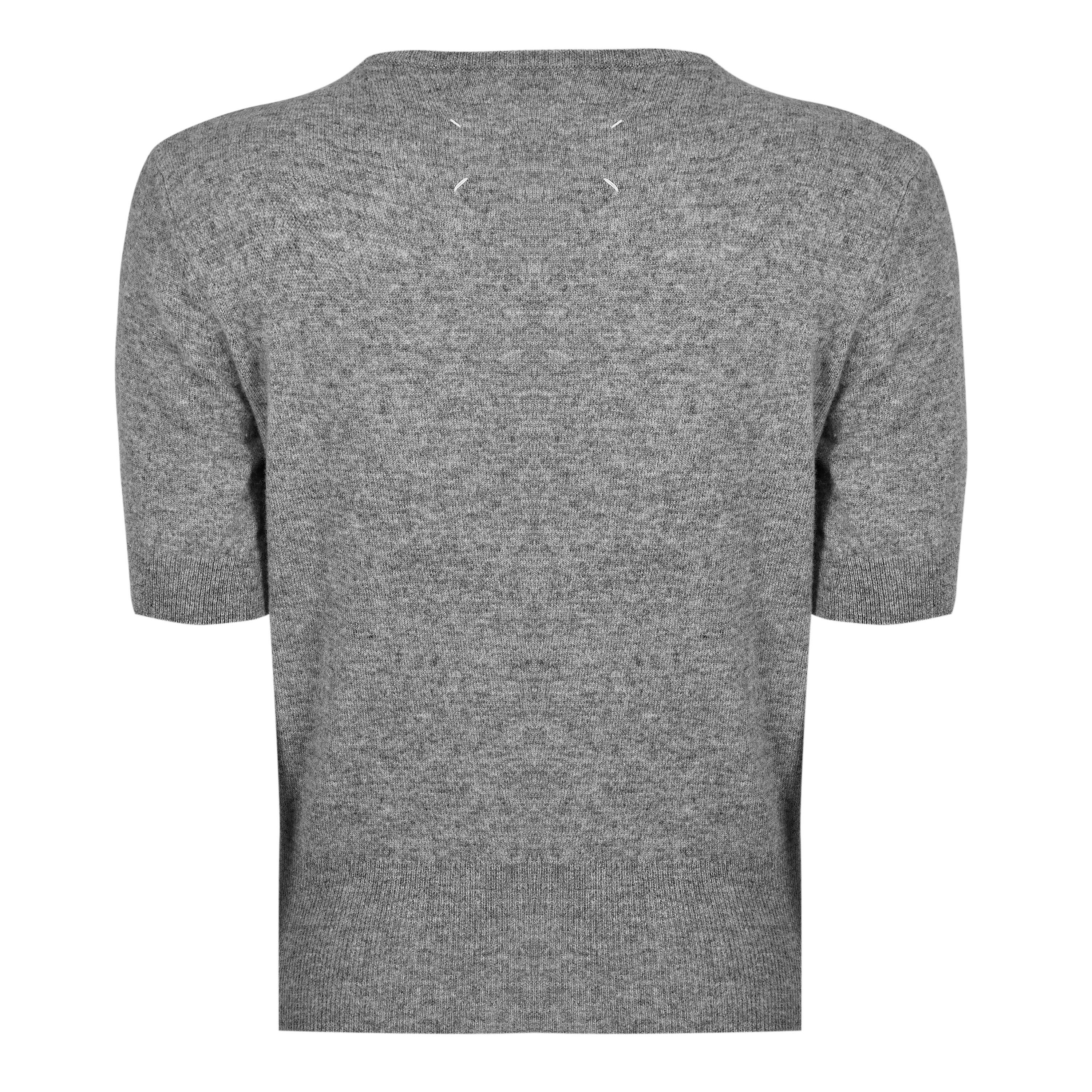 Medium grey - Maison Margiela - Women's Crew-Neck Structured Fit Sweatshirt - 6