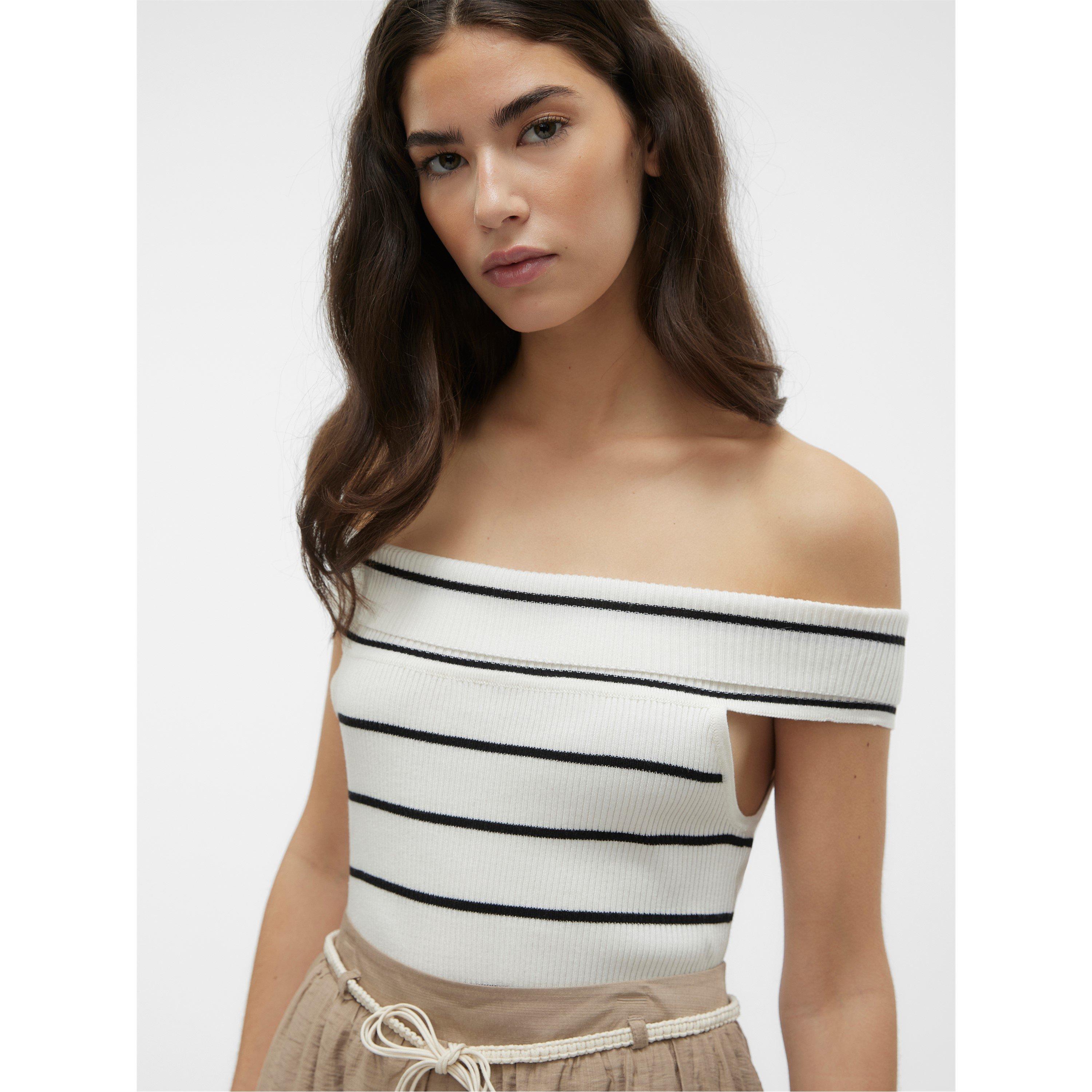 Vero Moda Women's Willow Knitted Top - Birch - 12 (M)