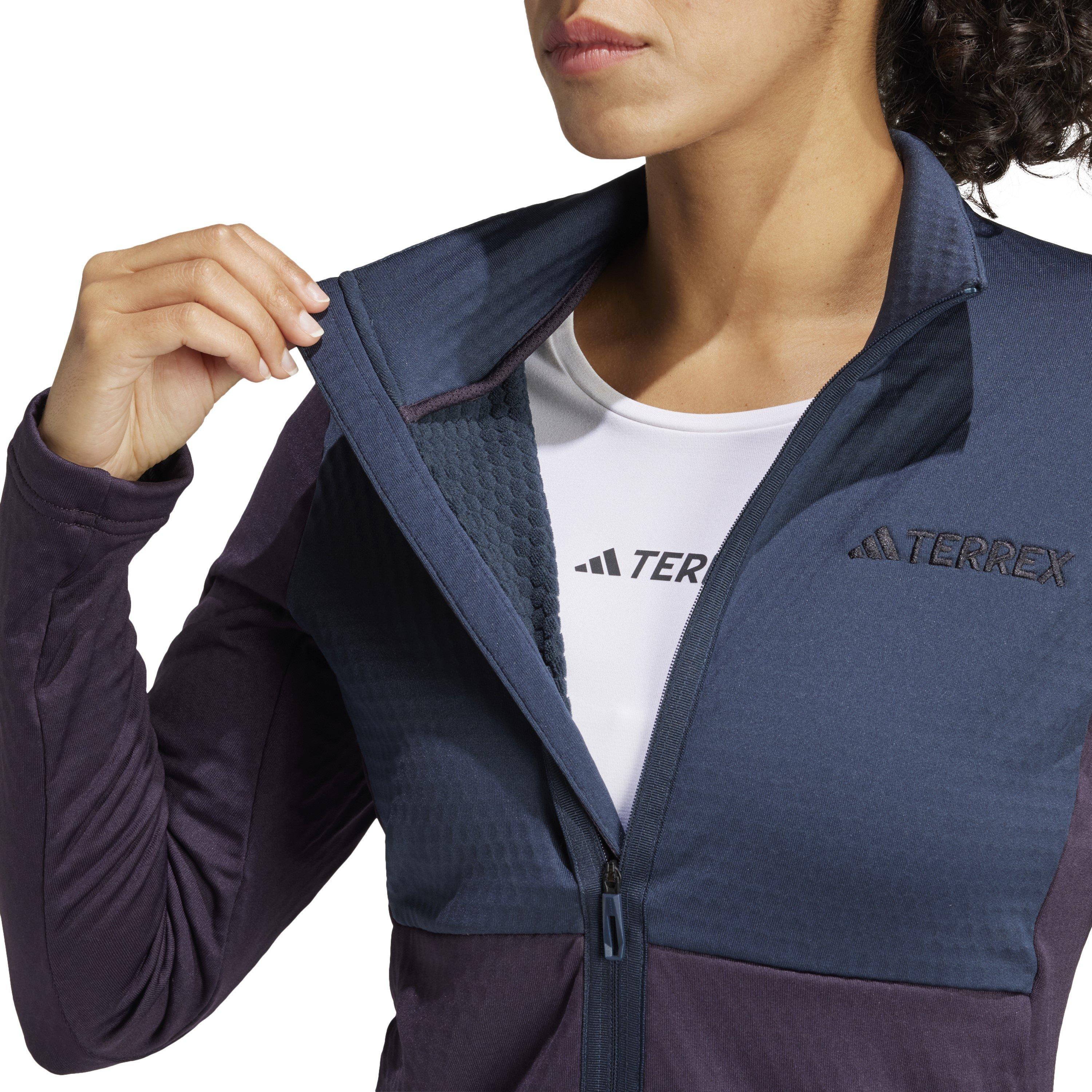 Aurora Black - adidas - Terrex Multi Light Fleece Full-Zip Jacket Womens - 5