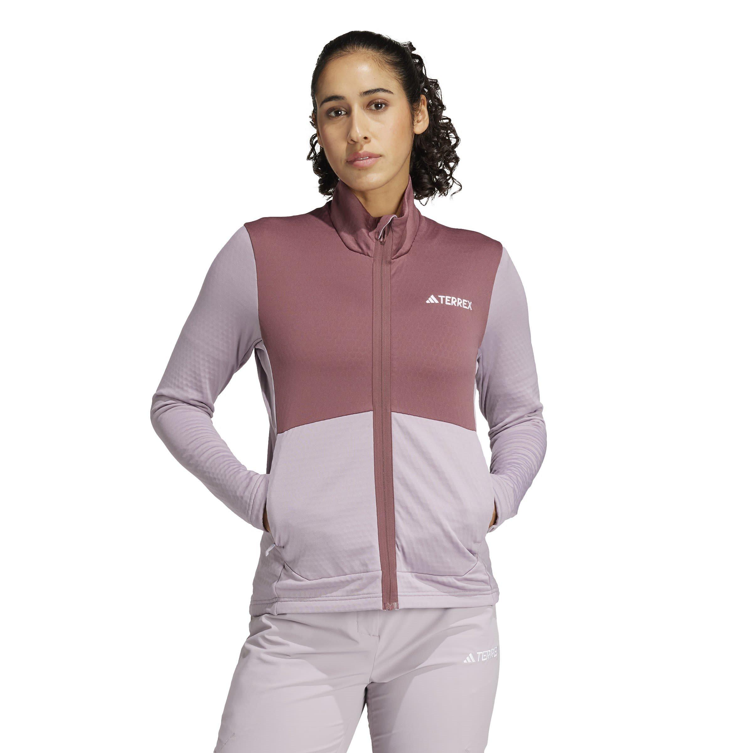 Tweedehands Vijg - adidas - Terrex Multi Light Fleece Full-Zip Jacket Womens - 2