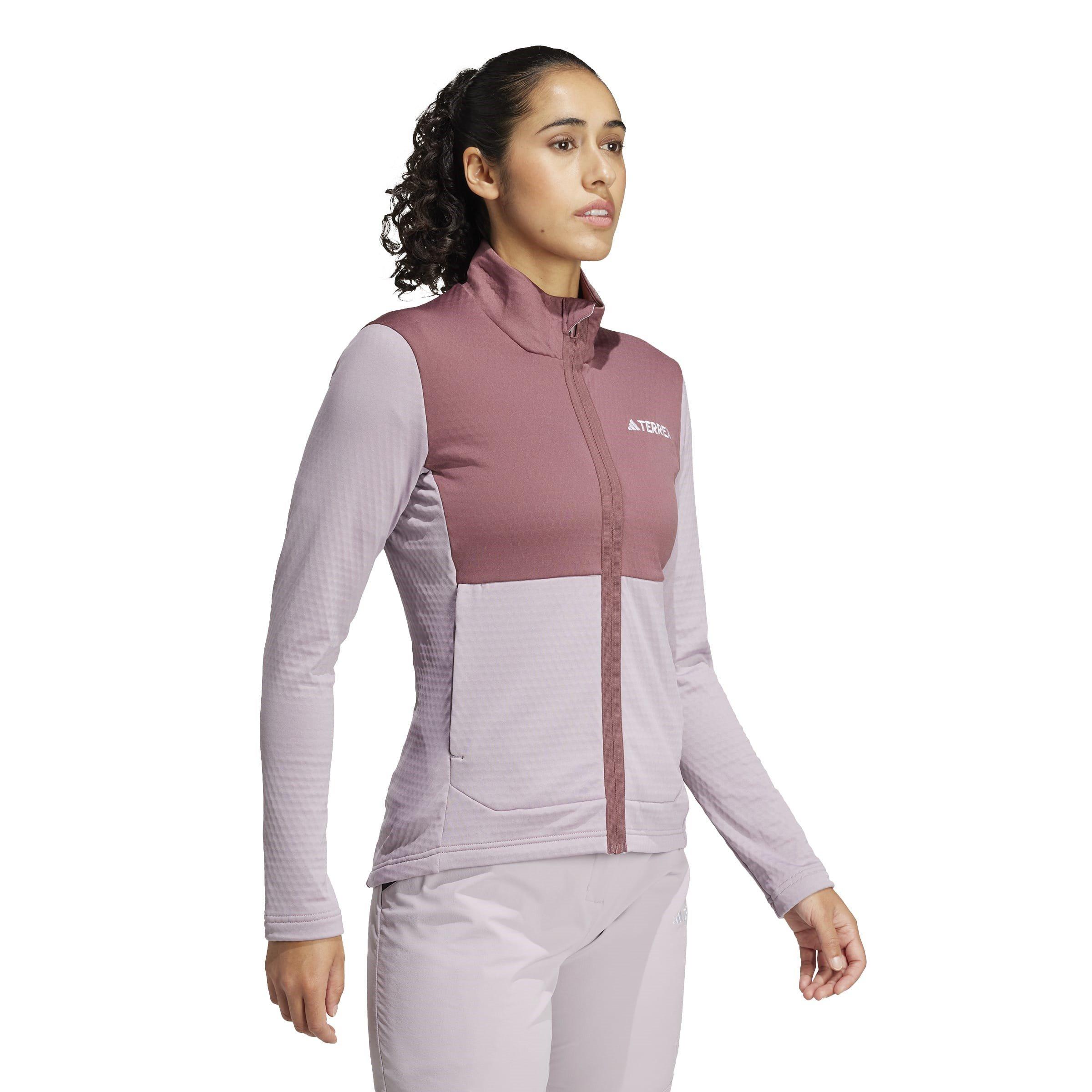 Tweedehands Vijg - adidas - Terrex Multi Light Fleece Full-Zip Jacket Womens - 4