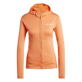 adidas Terrex Xperior Light Fleece Hooded Jacket Womens
