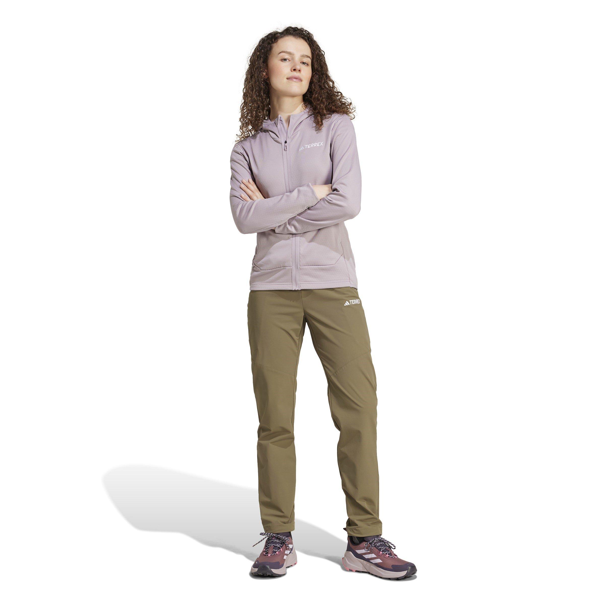 Tweedehands Vijg - adidas - Terrex Xperior Light Fleece Hooded Jacket Womens - 7