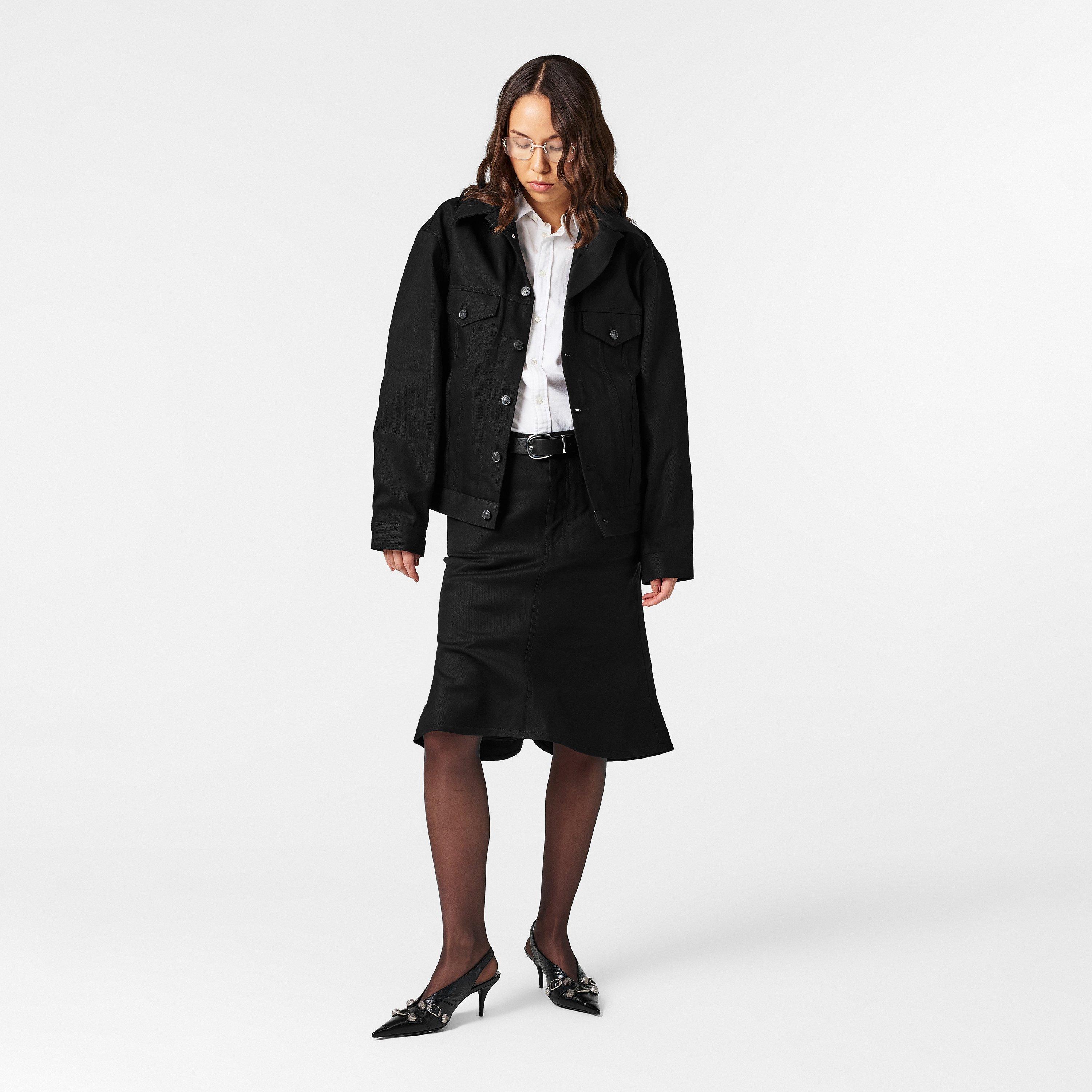 Black - Balenciaga - Women's  Multi-Pocket Field Jacket - 6