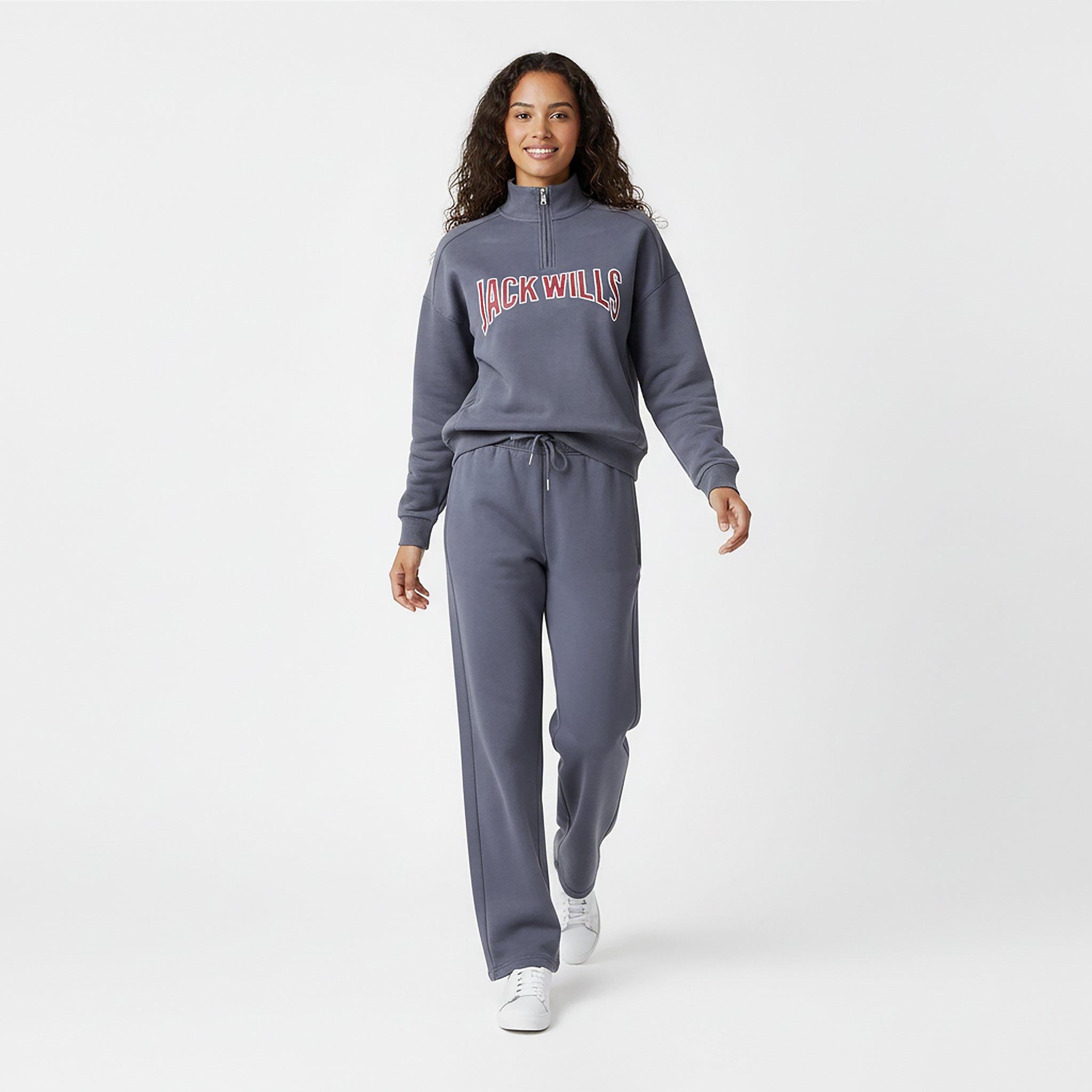 Navy - Jack Wills - Women's 1/4 Zip Fleece - 5