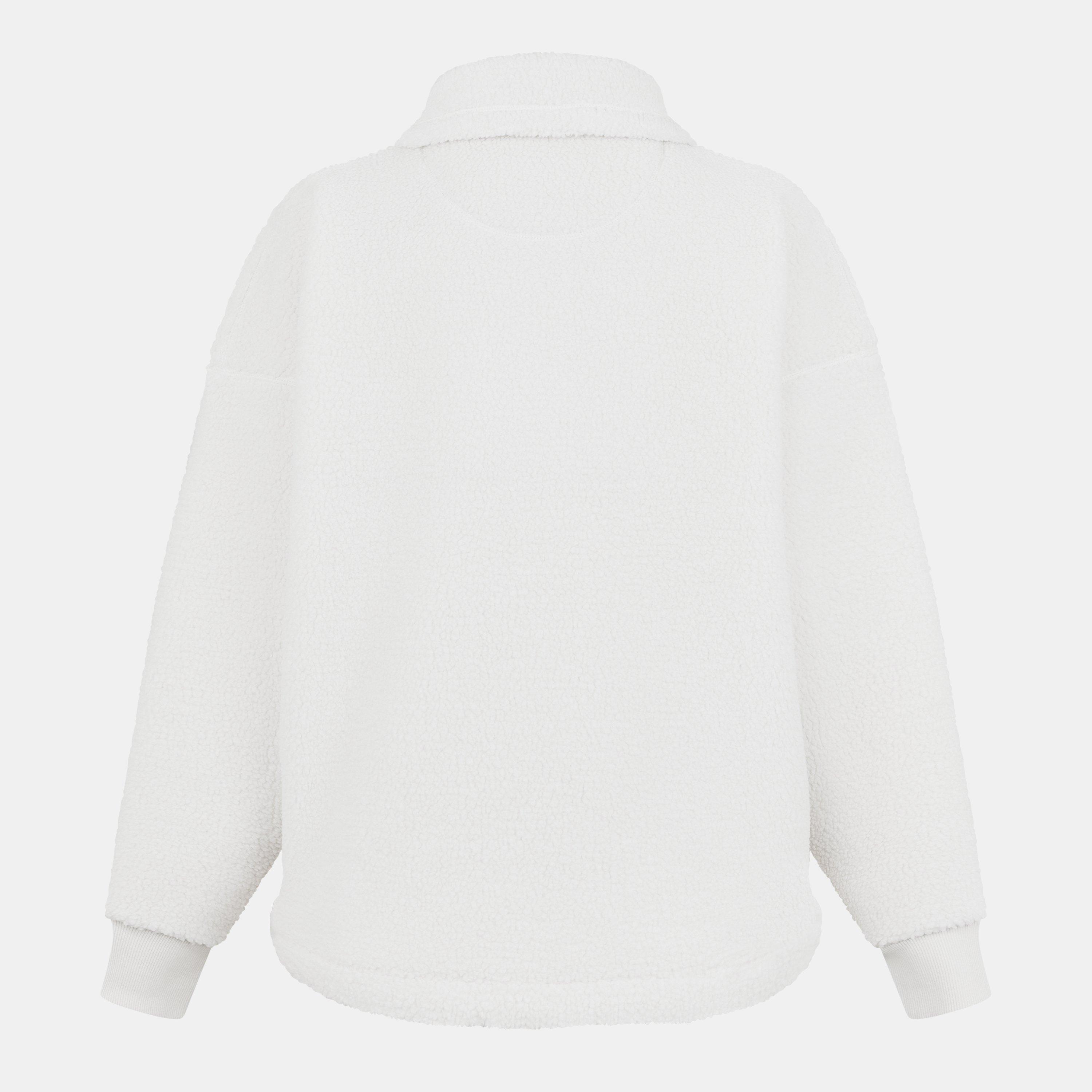 Vintage Weiß - Jack Wills - quarter Zip Fleece - 2