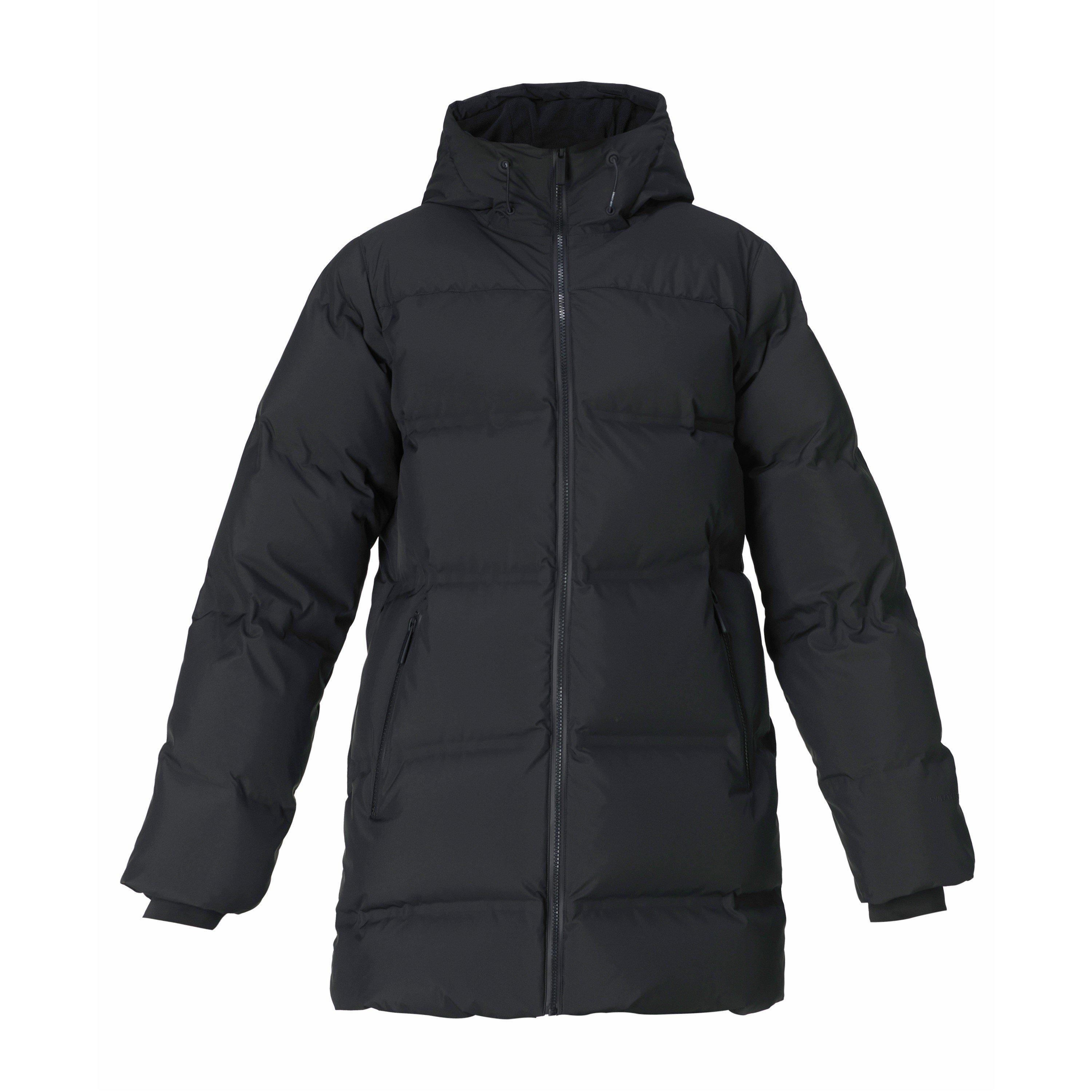 black - Sweaty Betty - Women's Nimbus Mid Long Puffer Jacket - 1