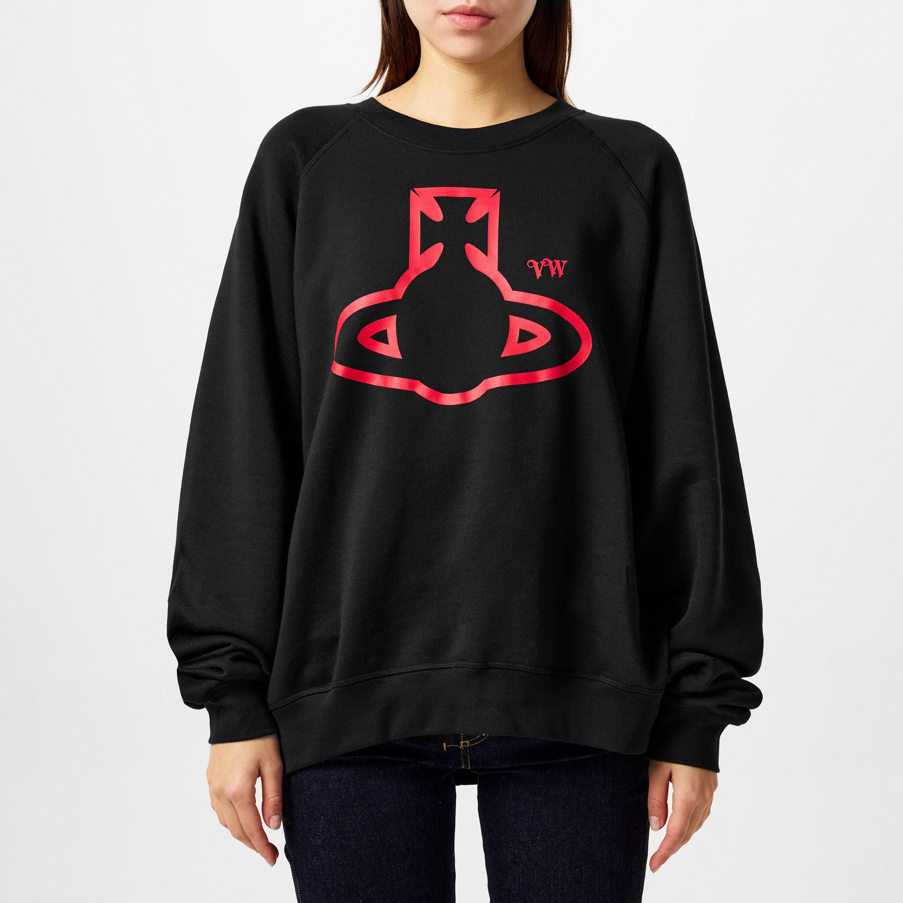 Vivienne Westwood | Raglan Sleeve Orb Sweatshirt | Crew