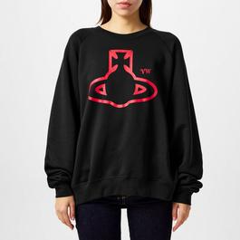 Vivienne Westwood Raglan Sleeve Orb Sweatshirt