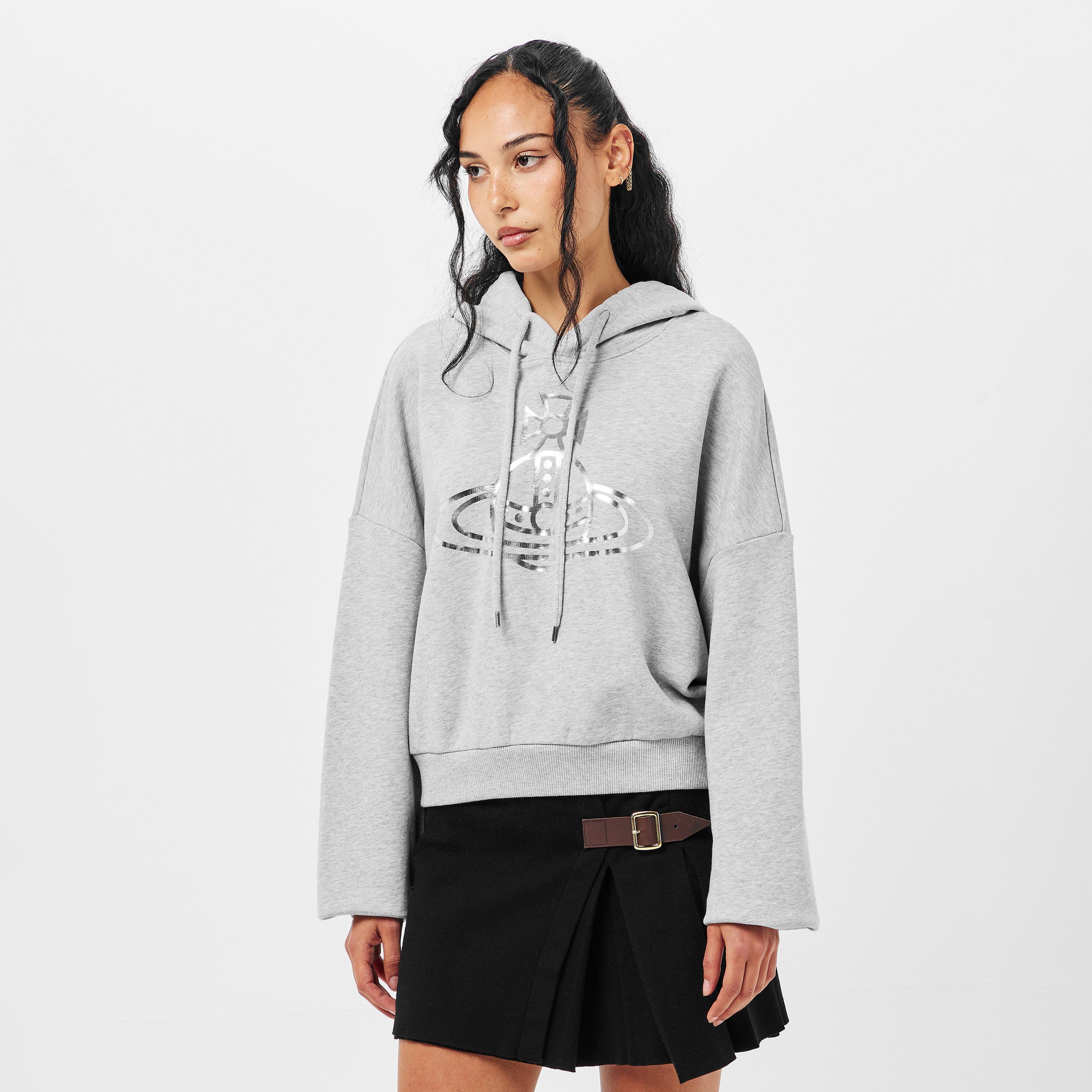 Grey/Silv - Vivienne Westwood - Foil Orb Hoodie - 3