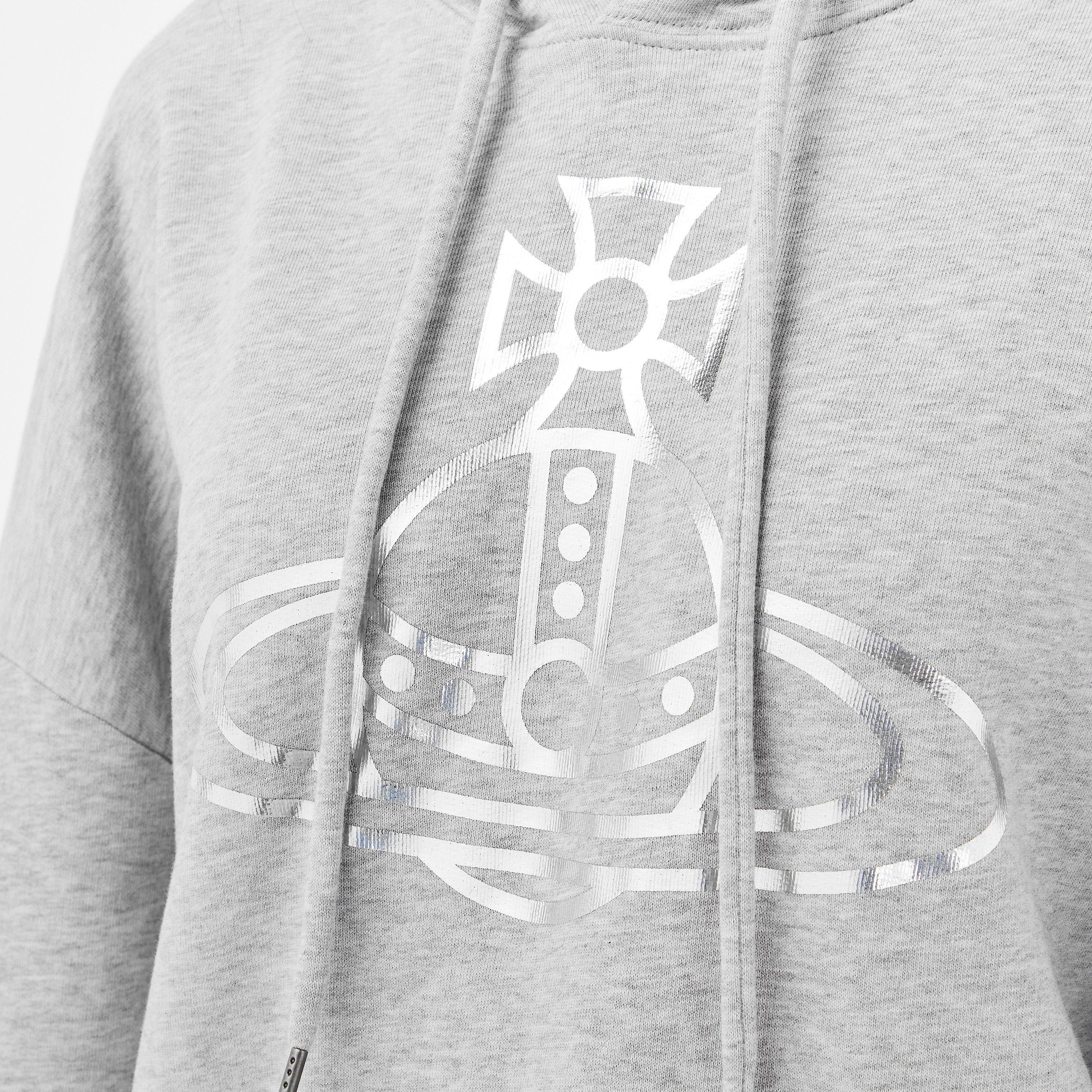 Grey/Silv - Vivienne Westwood - Foil Orb Hoodie - 5