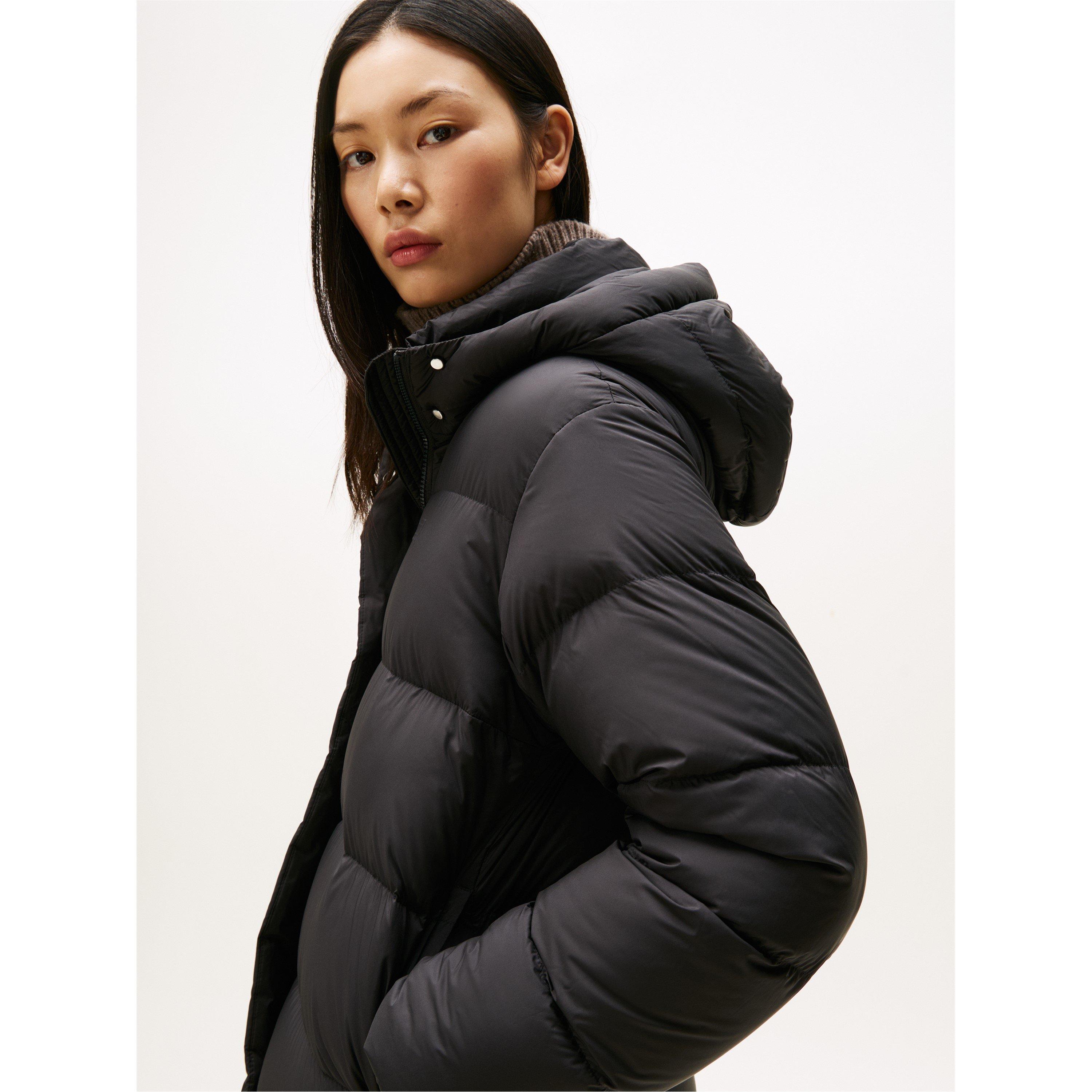 Black - Tommy Hilfiger - Women's  Down Short Puffer Jacket - 5