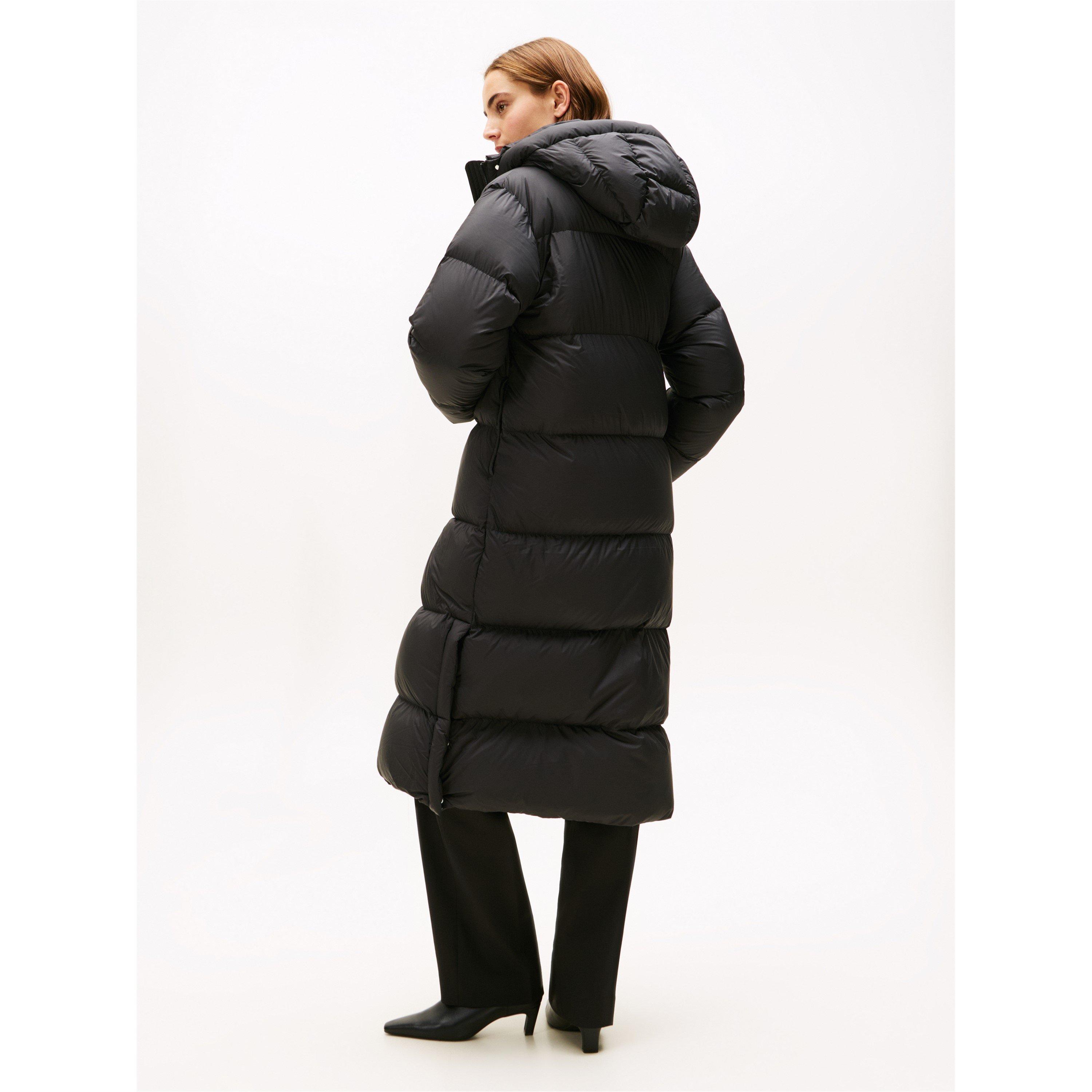 Black - Tommy Hilfiger - Women's Down Long Puffer Jacket - 3