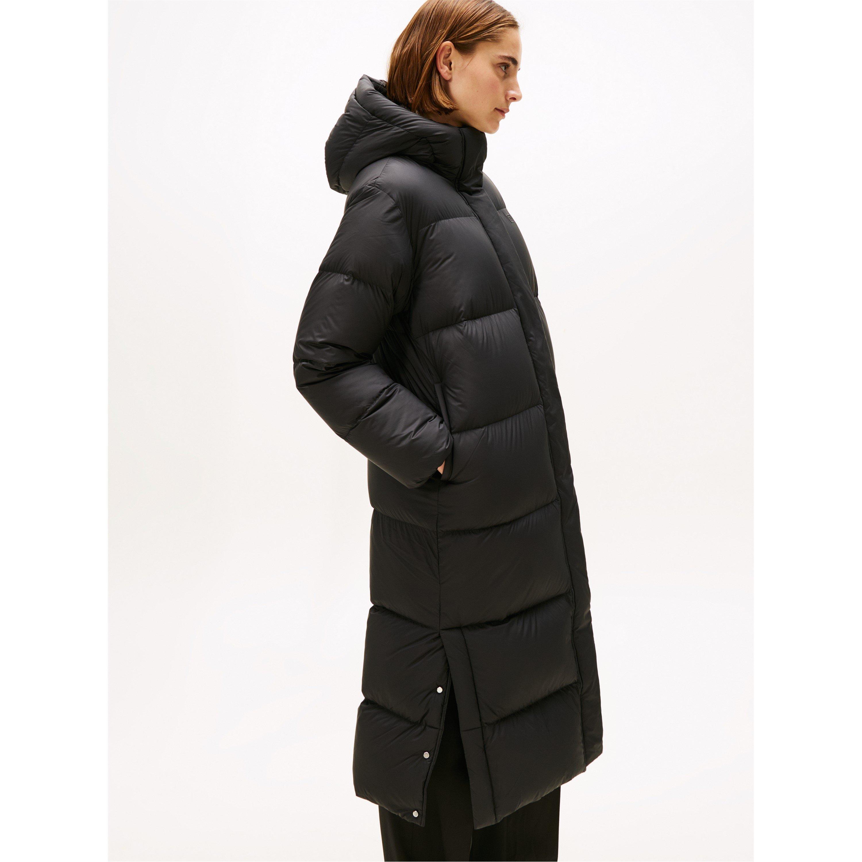 Black - Tommy Hilfiger - Women's Down Long Puffer Jacket - 4