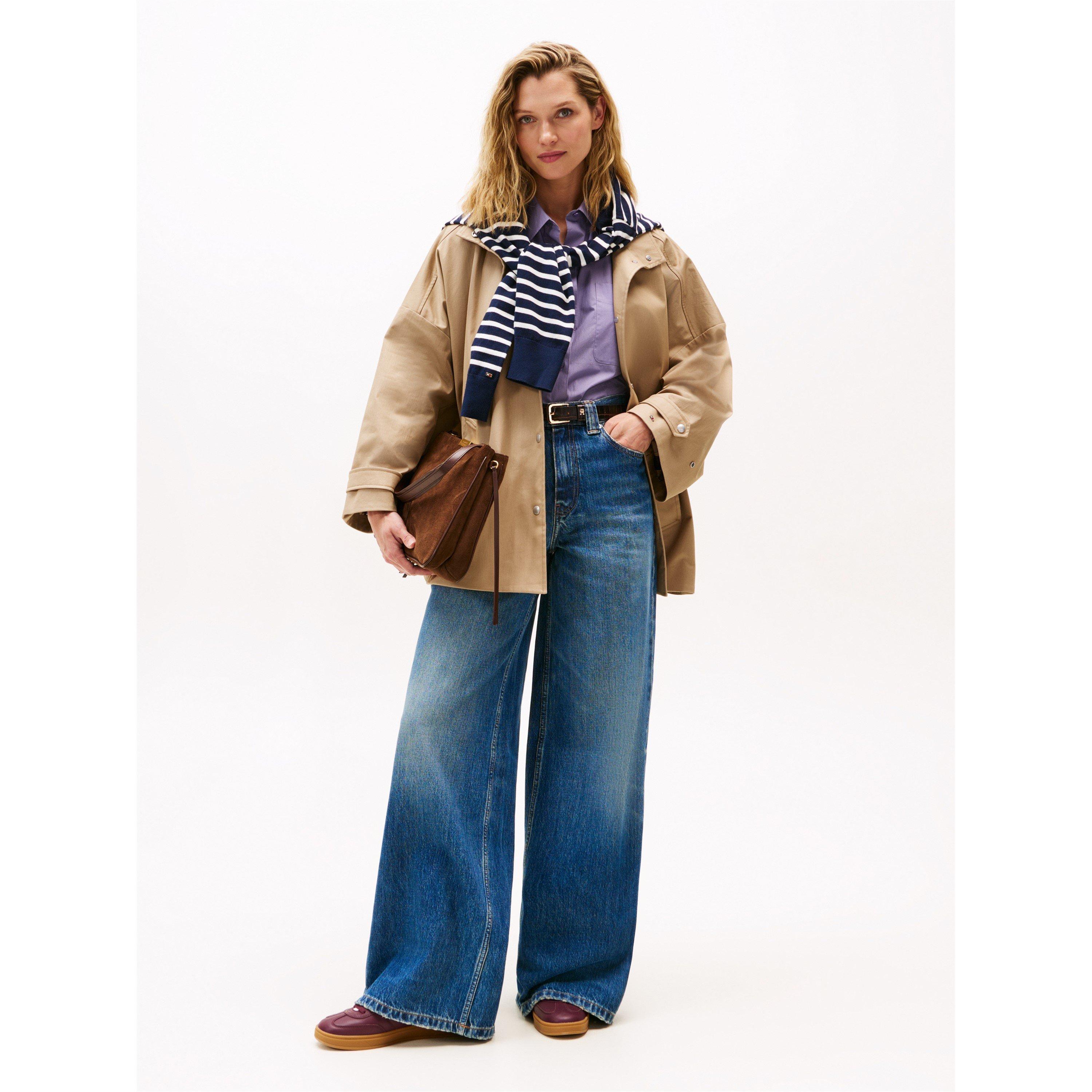 Beige - Tommy Hilfiger - Women's Overcoat - 4