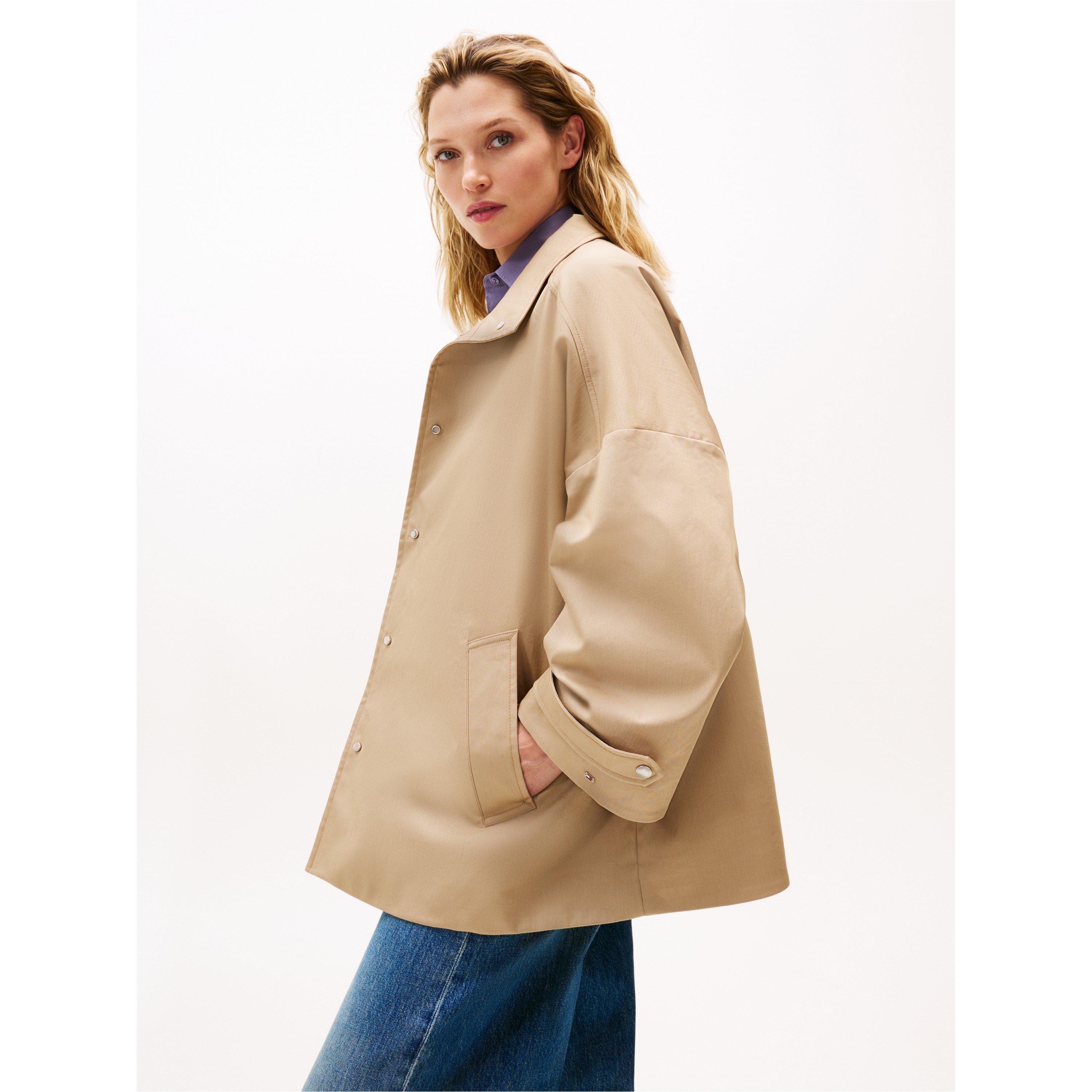 Beige - Tommy Hilfiger - Women's Overcoat - 5