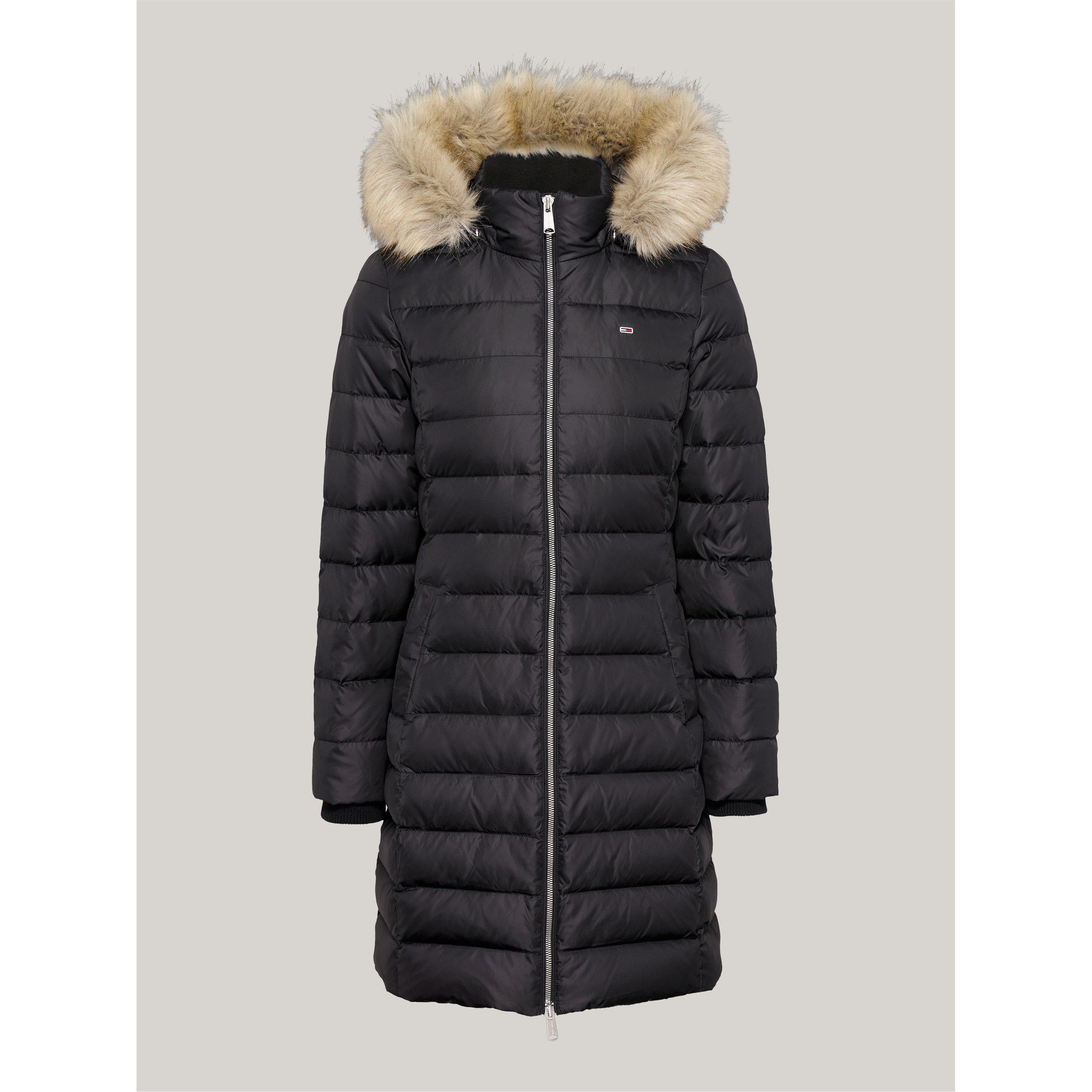 Black - Tommy Jeans - Women's Long Puffer Jacket - 1