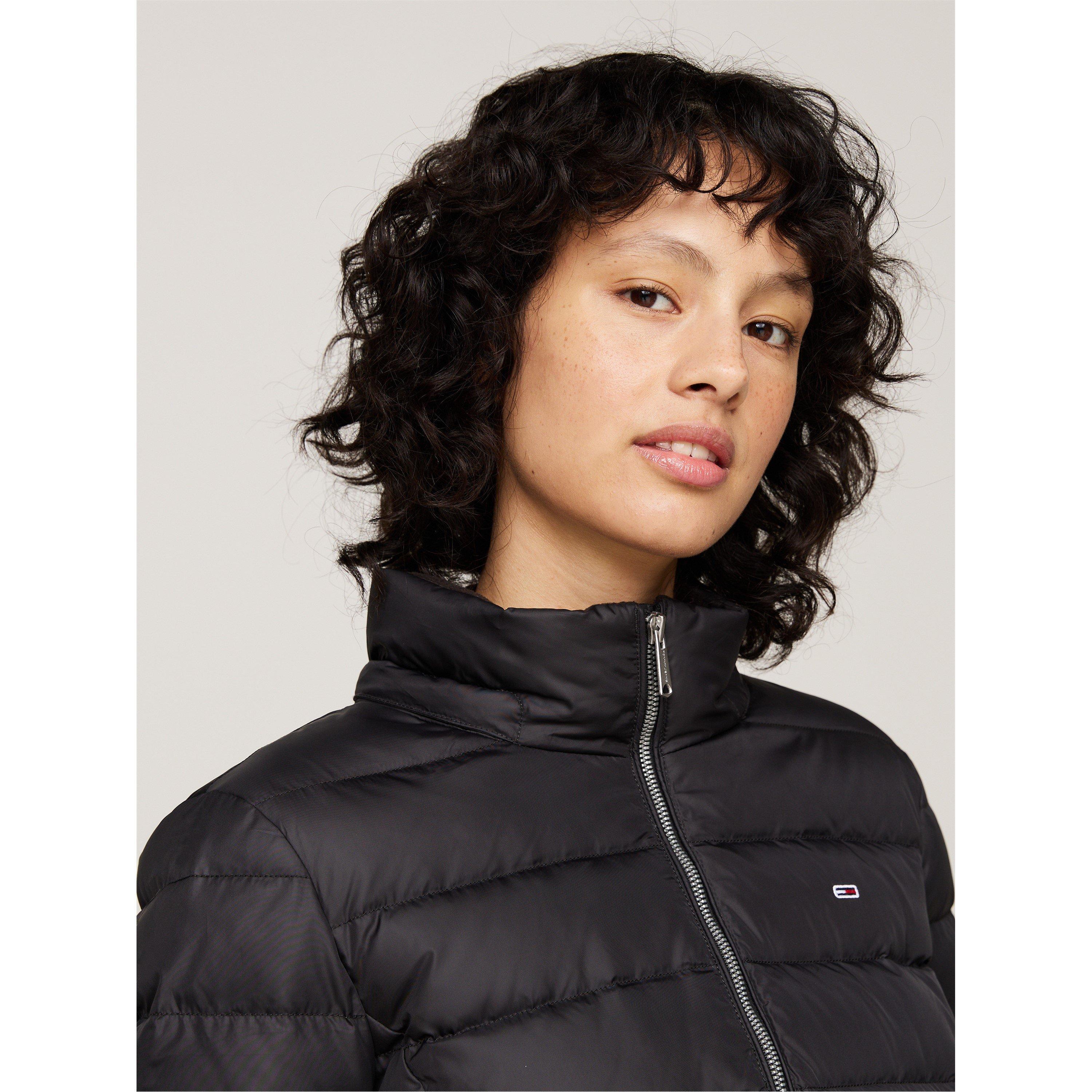 Black - Tommy Jeans - Women's  Long Puffer Jacket - 5