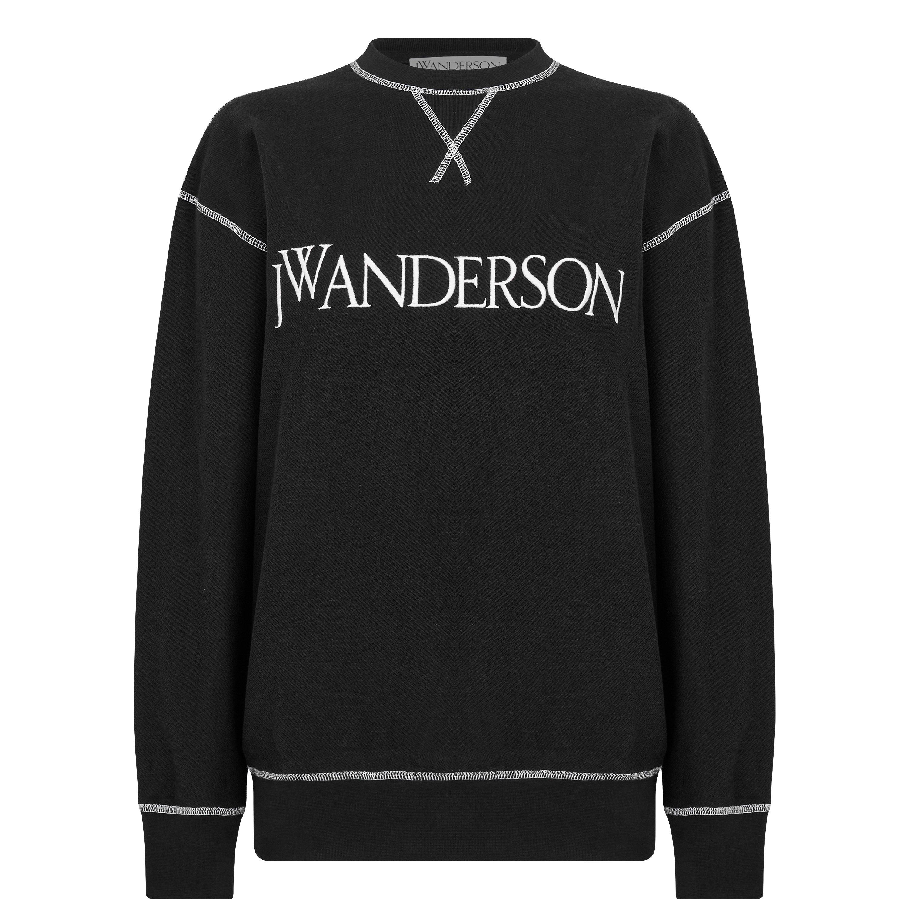 JW Anderson Inside Out Contrast Sweatshirt OTH Hoodies Cruise Fashion