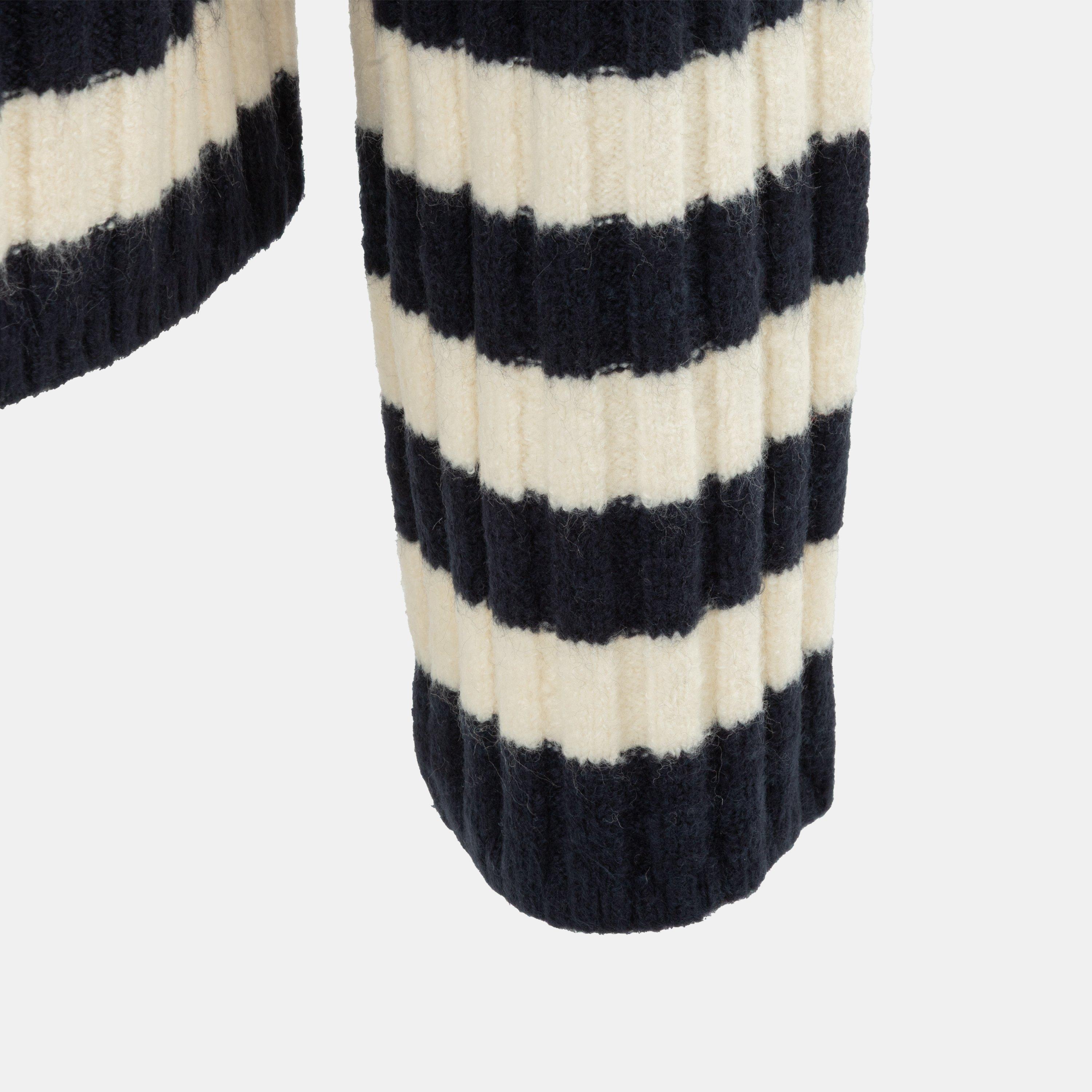 Rayure marine - Miso - Stripe Jumper Women Open Hem - 4