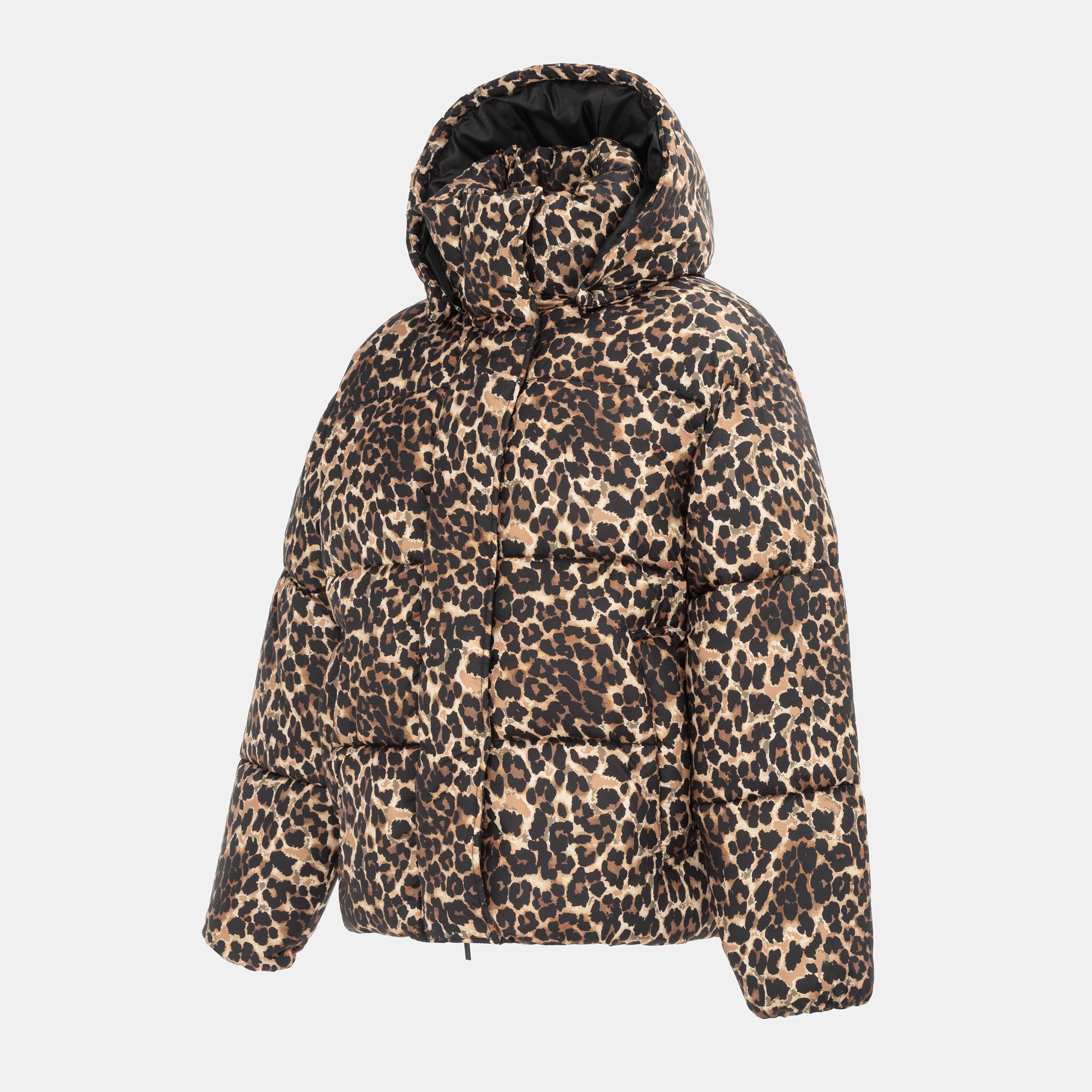 ジャケット・アウター Belvet Leopard Lined Fireman Jacket M Leopard Lined Fireman Jacket – BELVET