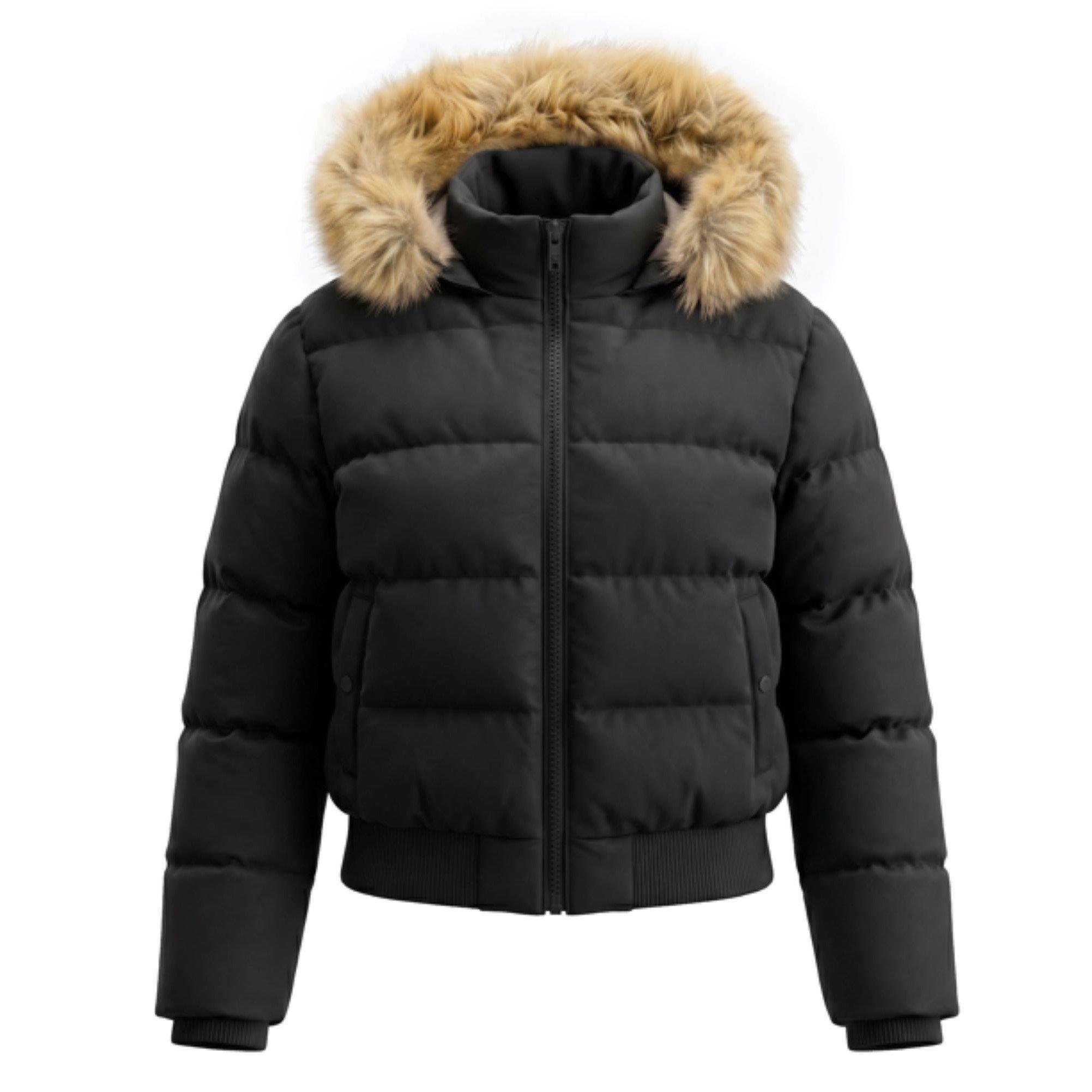 Black - SoulCal - SoulCal 2Zip Bomber Womens - 1