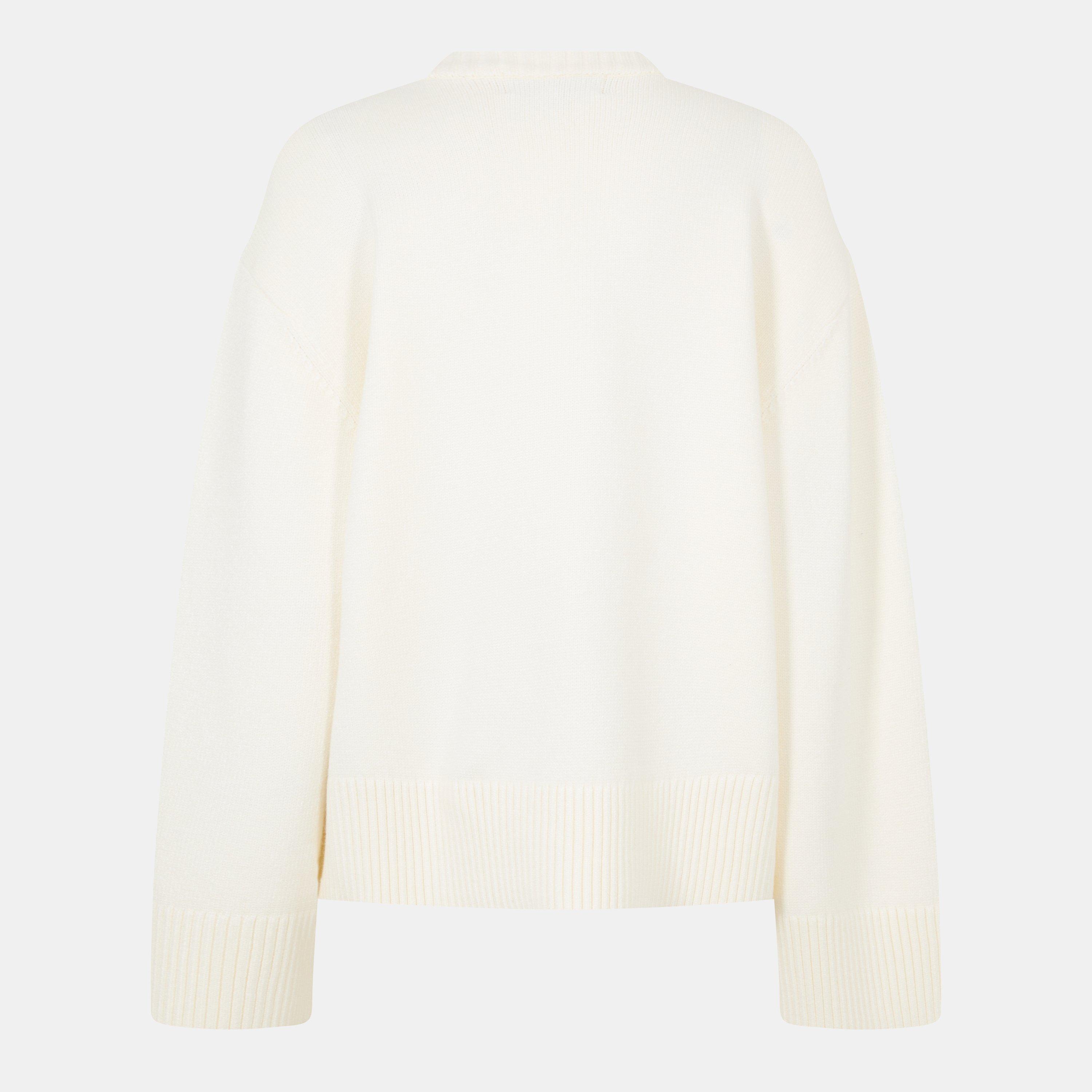 Vintage White - Jack Wills - Knitted Crew Neck Jumper - 2