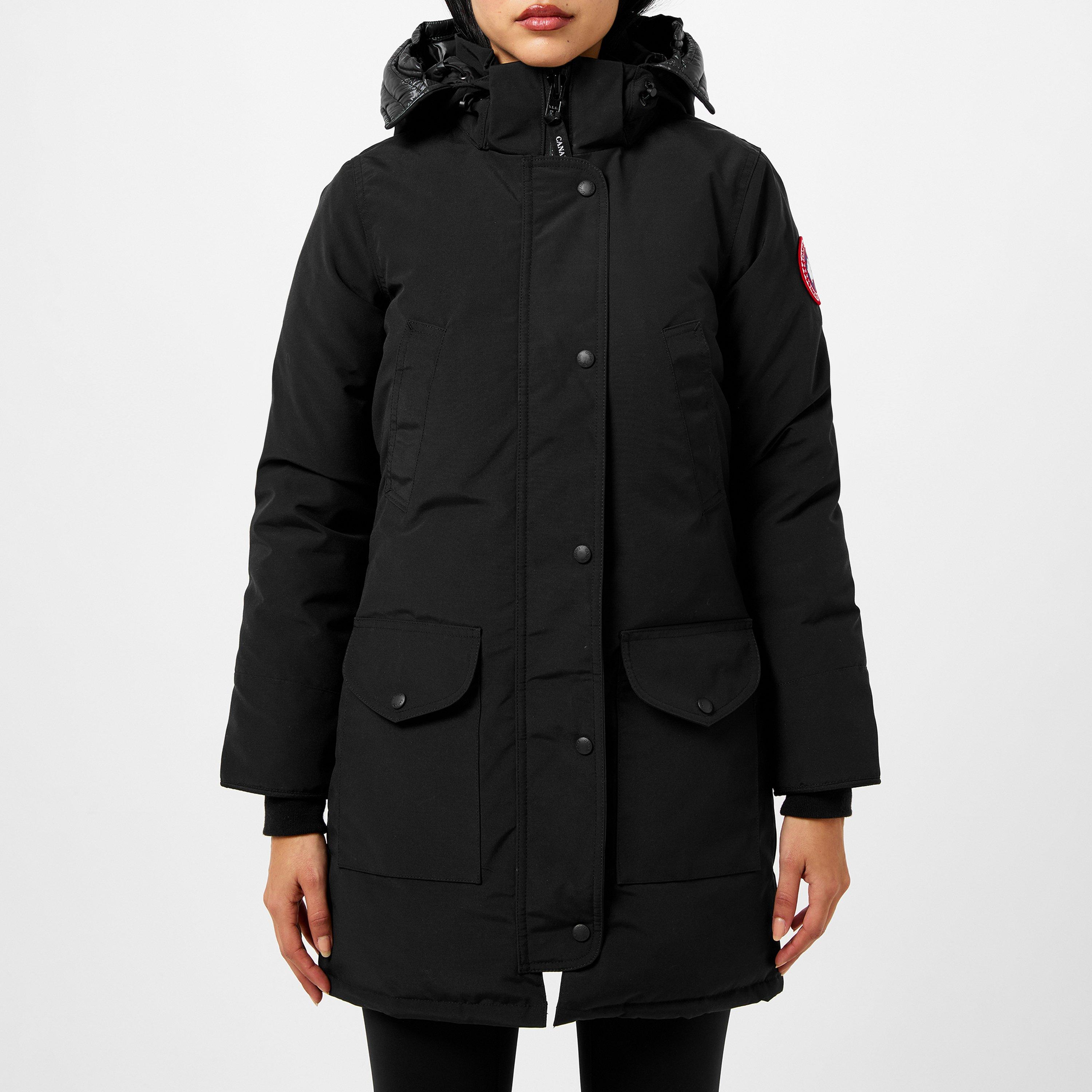 Black 61 - Canada Goose - Women's Trillium Water Resistant Duck Down Detachable Hood Parka - 1