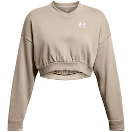 Under Armour Rival Terry OS Crop Crw