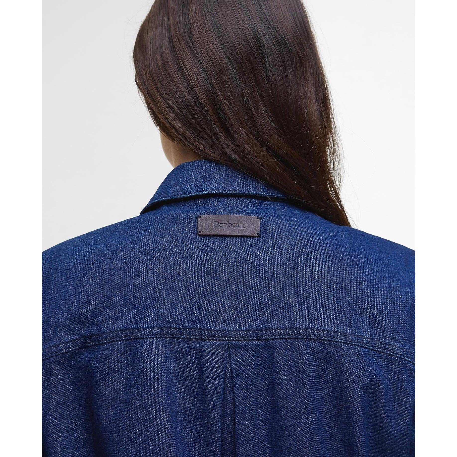 Rinse Wash - Barbour - Women's Arla Cotton Long Sleeve Full Zip Overshirt - 6