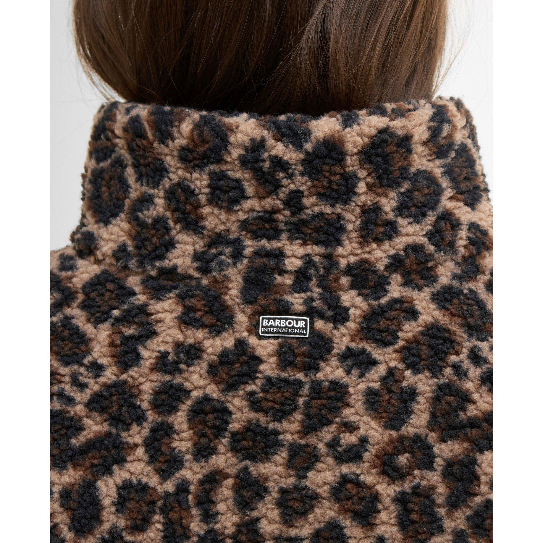 Leopard Pink - Barbour International - B.Int Calista quarter ZP Ld61 - 5