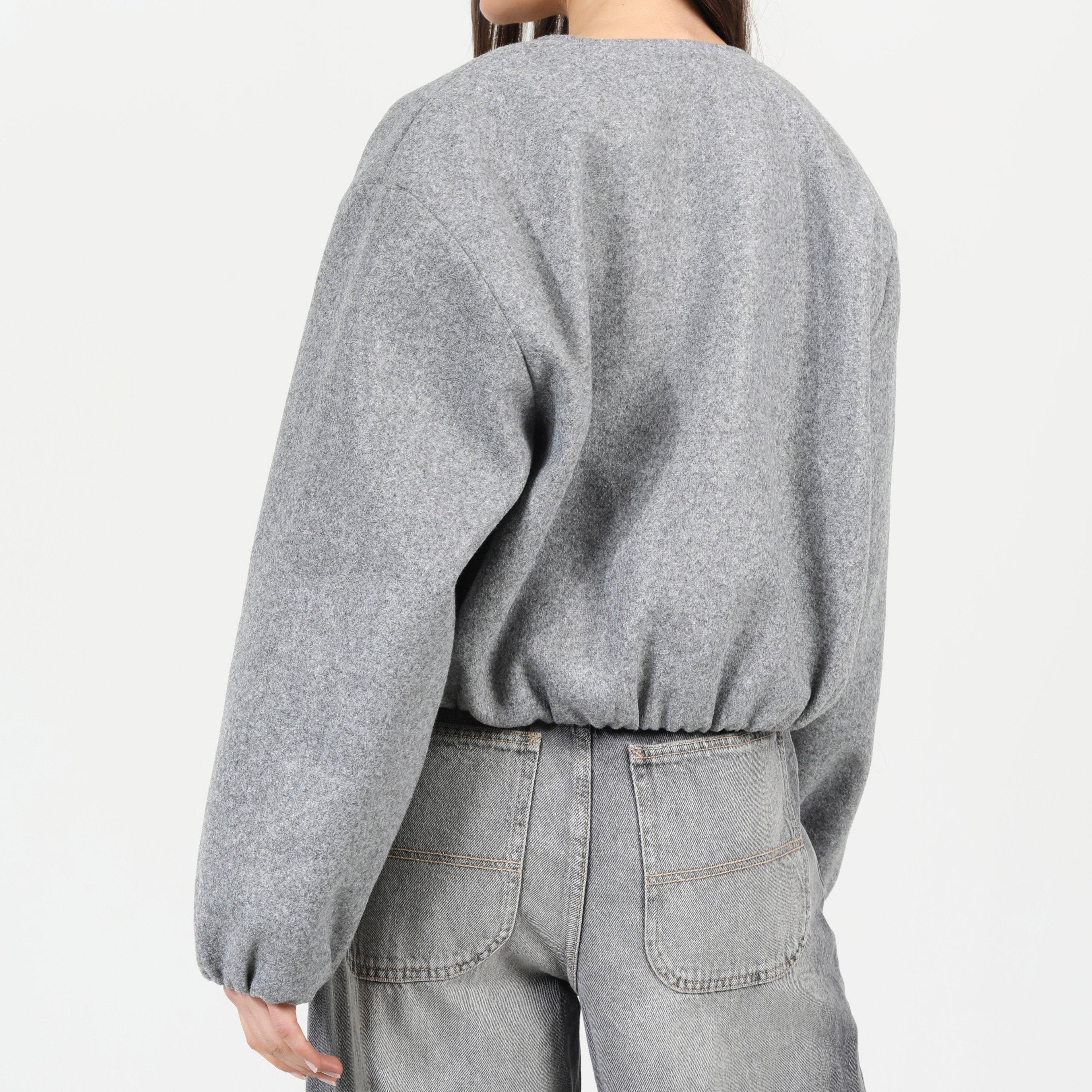 Grau - Brave Soul - Brave Soul Ladies Luner Bomber Jacket - 2