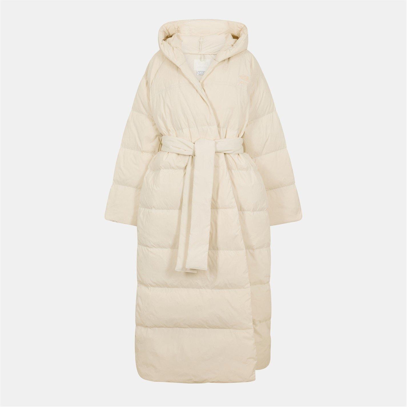 SK Bone - TNF x Skims - Womens Nuptse Wrap Parka - 1