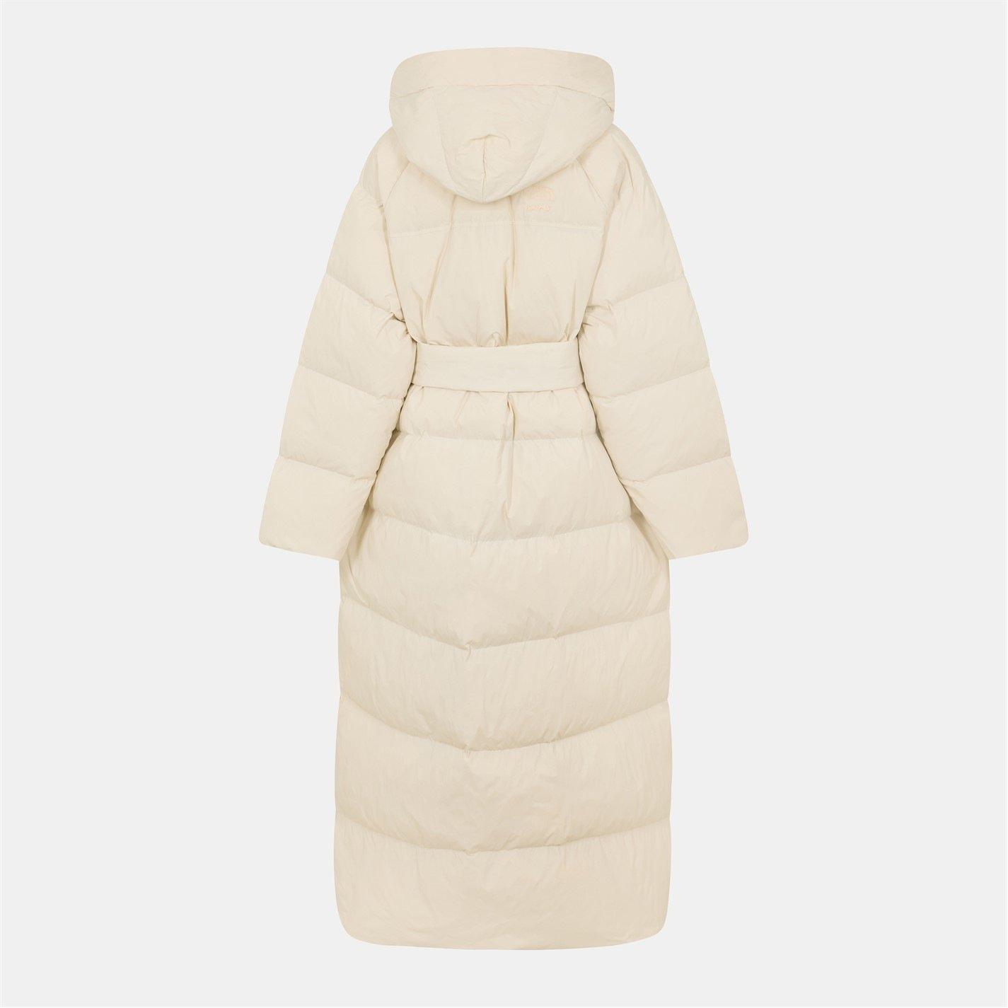 SK Bone - TNF x Skims - Womens Nuptse Wrap Parka - 2