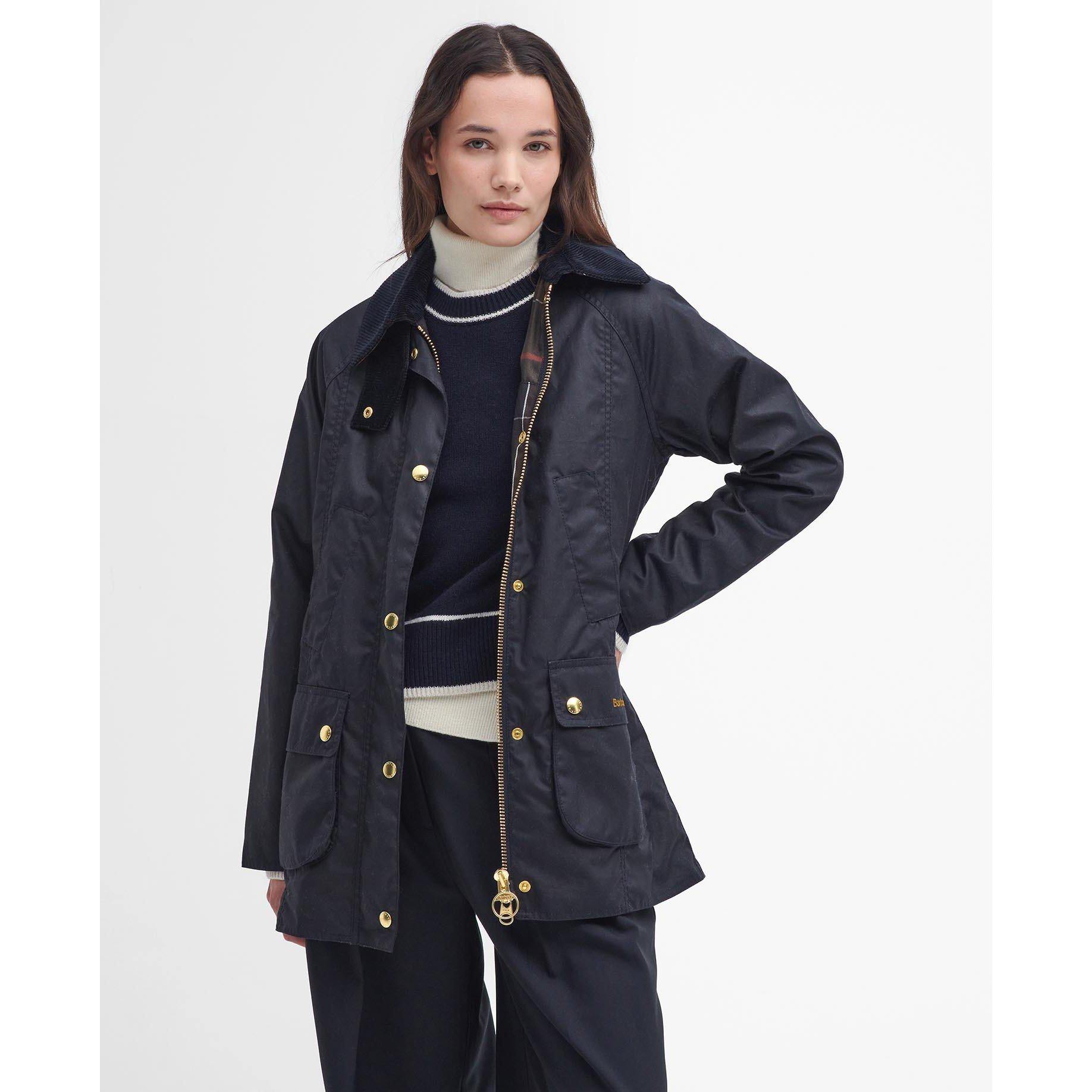 Navy/Classic - Barbour - Modern Beadnell Waxed Jacket - 2