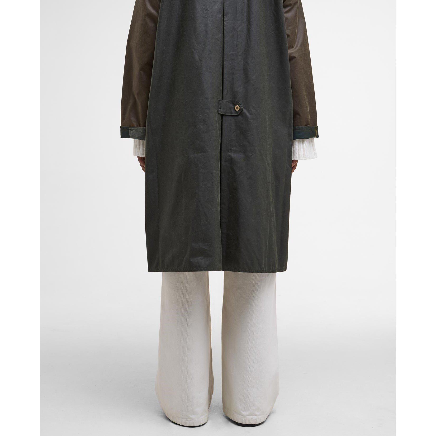 Fern/Beech/Anc - Barbour - Women's Evette Waxed Long Sleeve Wax Jacket - 8