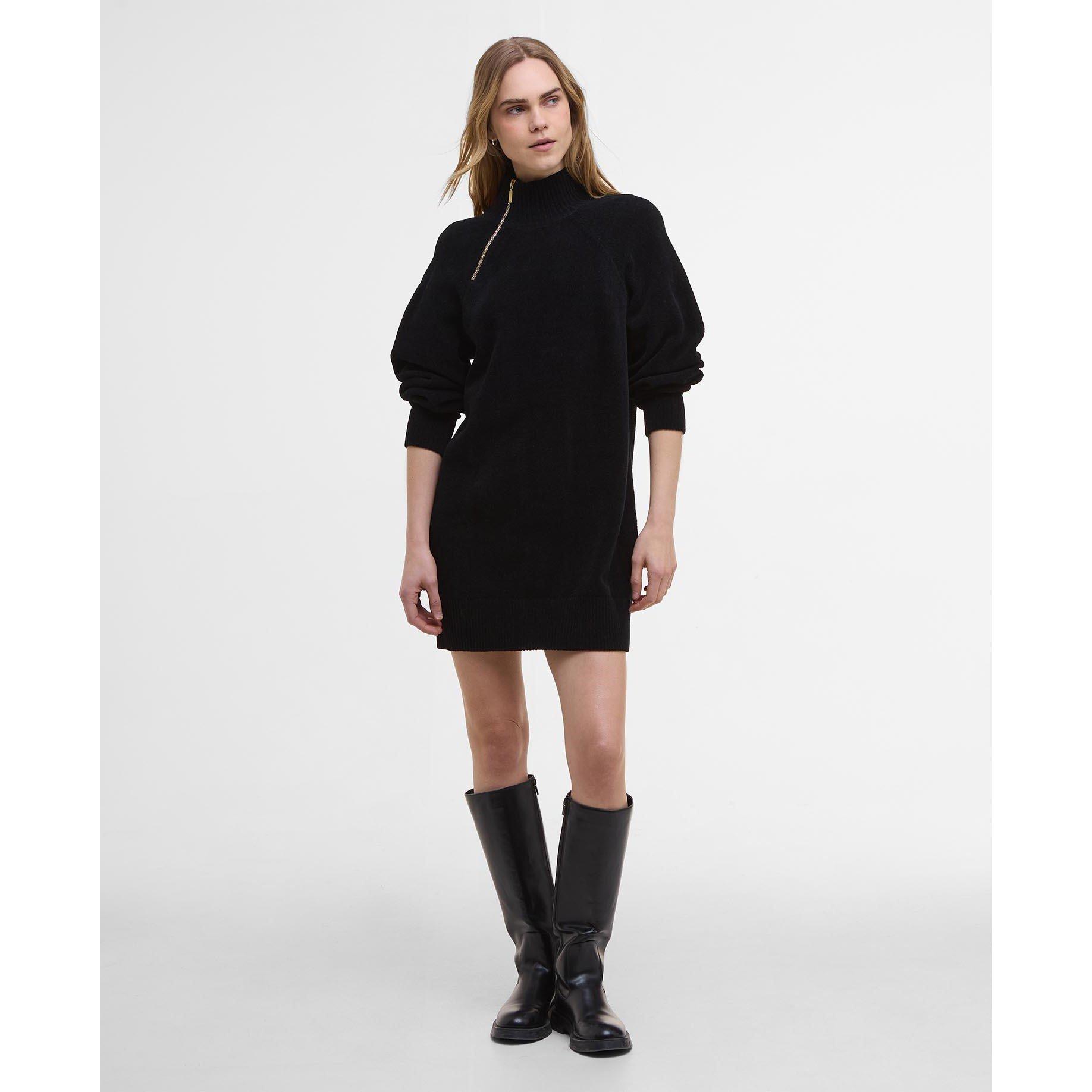 Black - Barbour International - Saskia Dress - 7