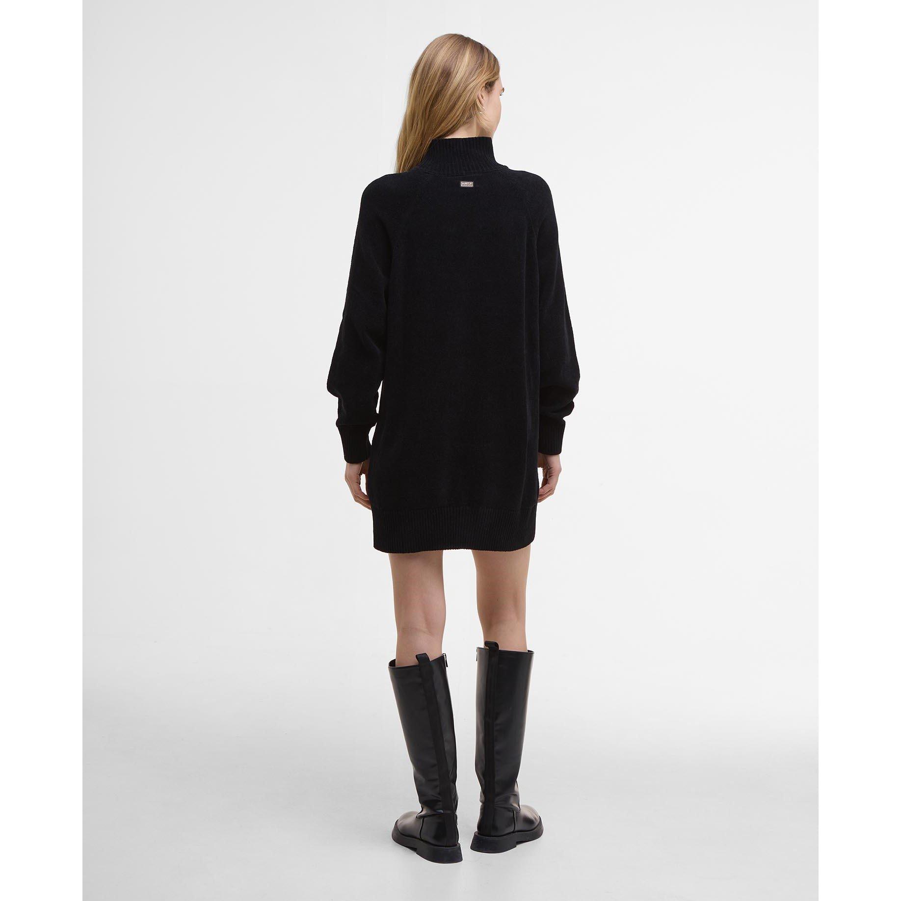 Black - Barbour International - Saskia Dress - 3