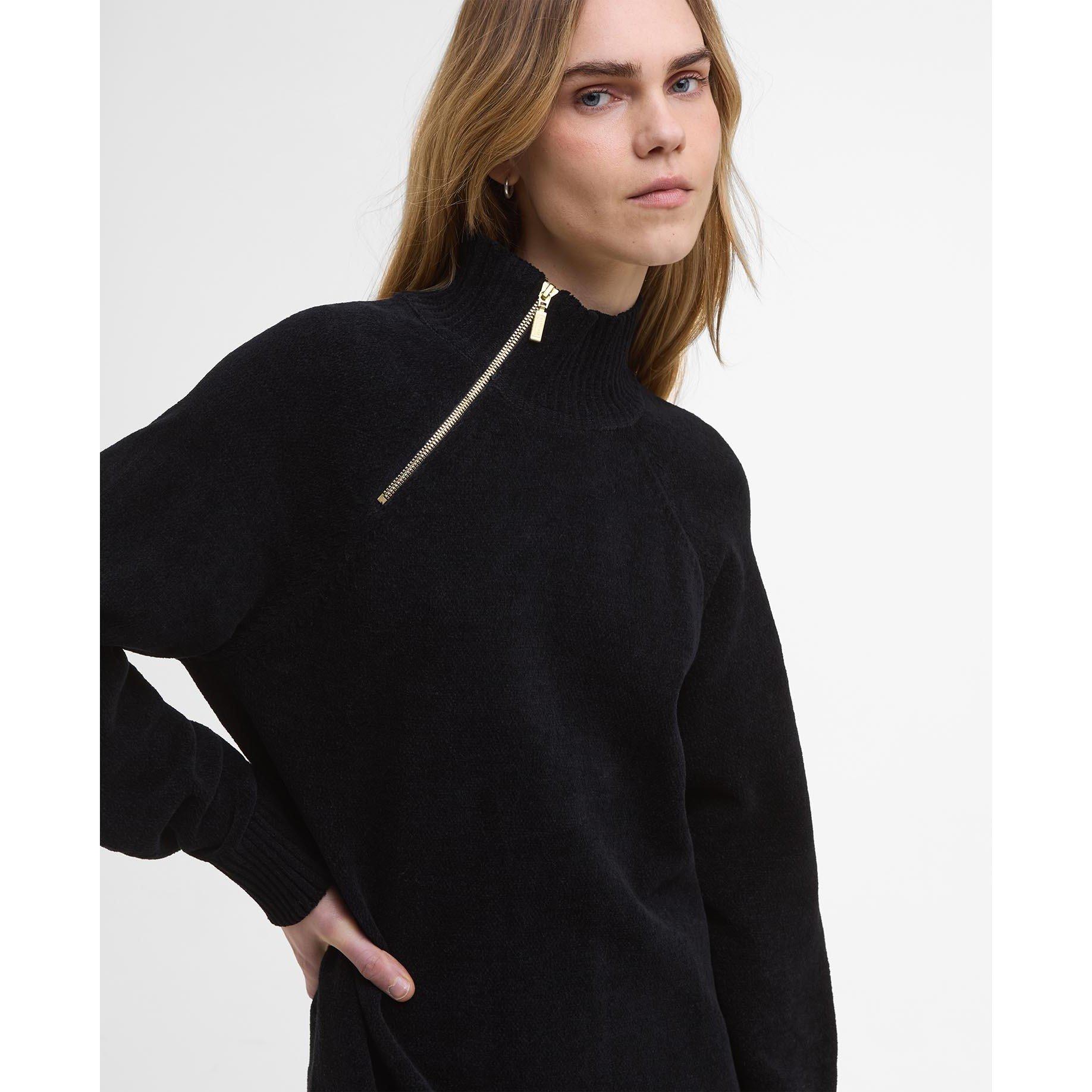 Black - Barbour International - Saskia Dress - 4