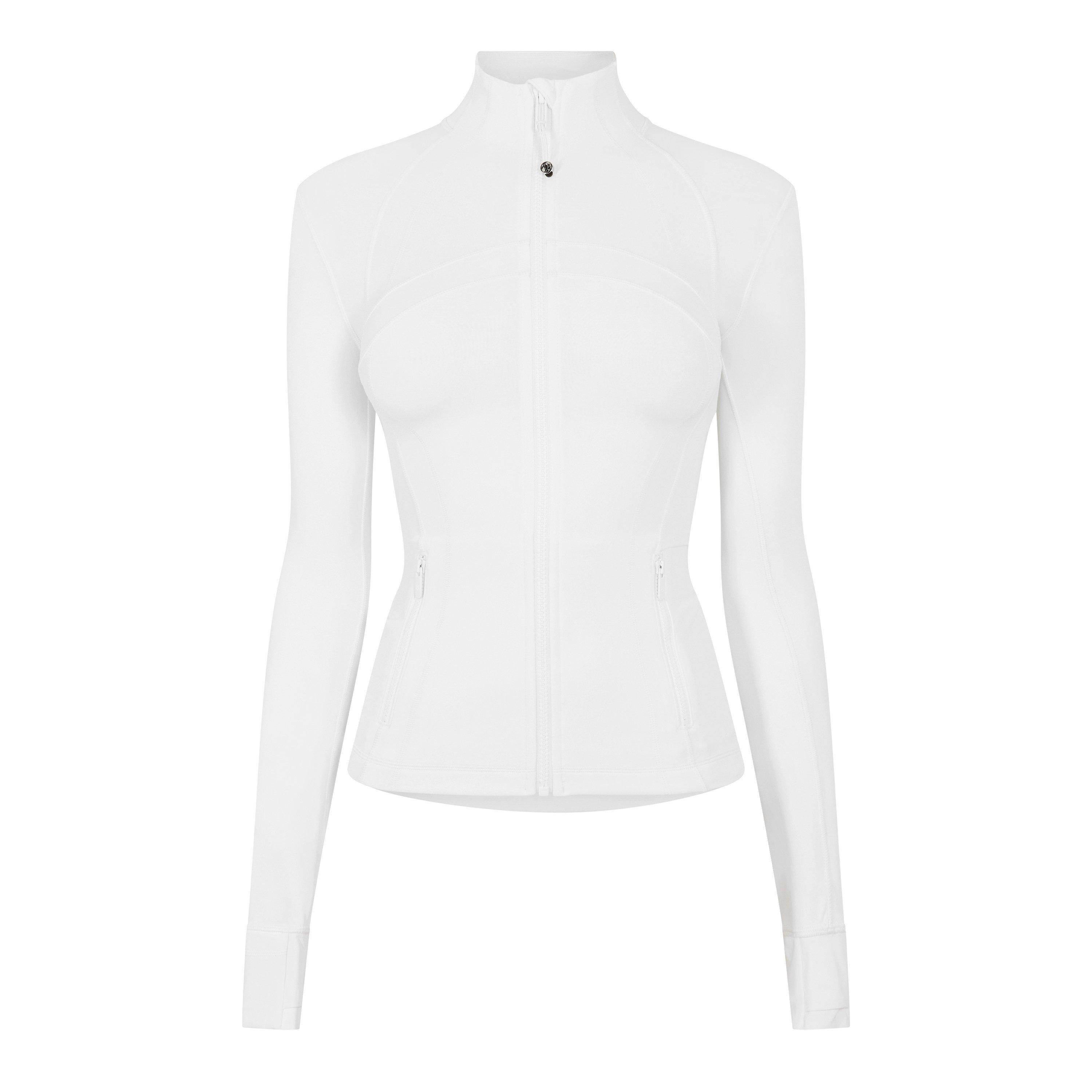 Lululemon Womens Define Track Jacket - White - Size US 10 (14)