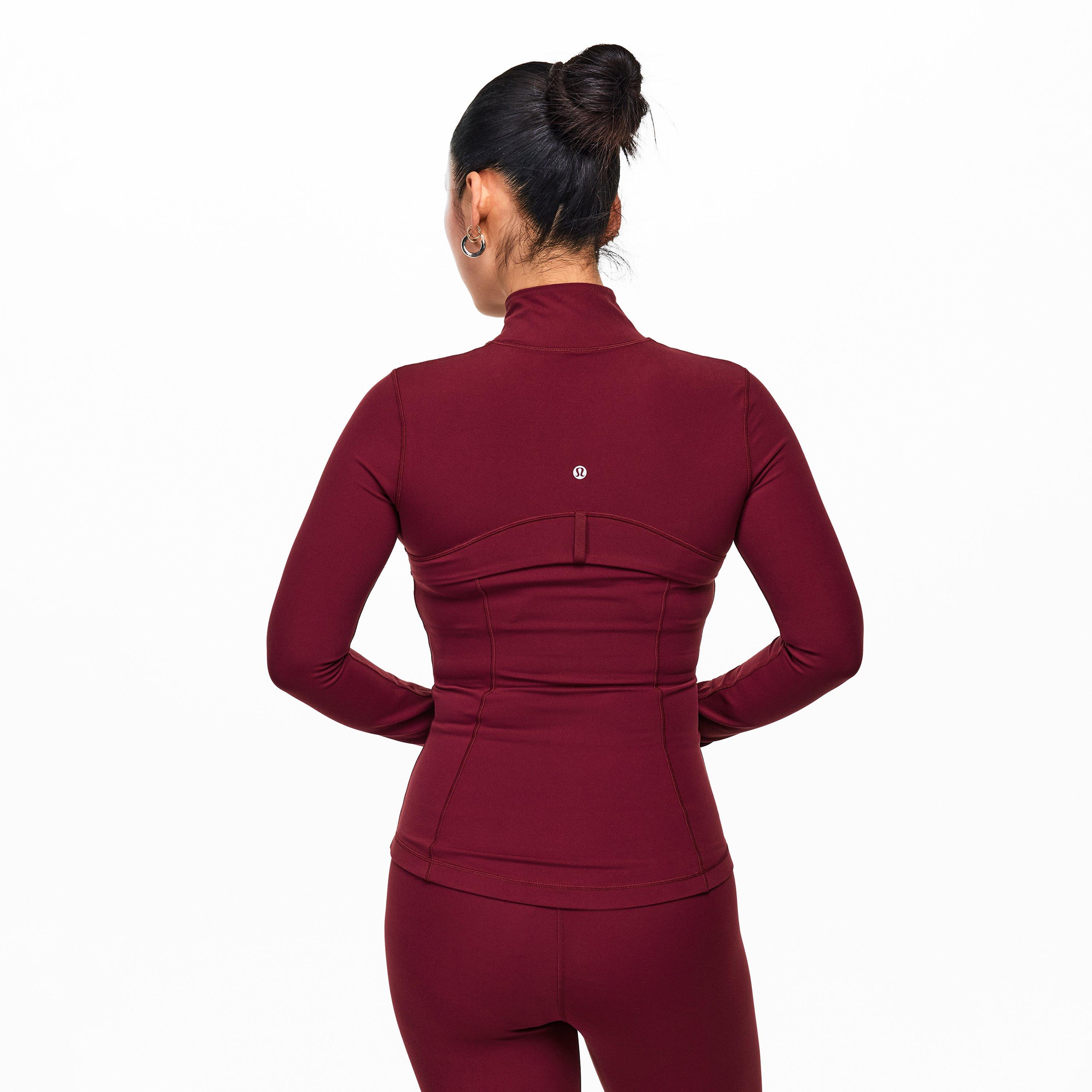 Burgundy Bay - Lululemon - Womens Define Track Jacket - 4