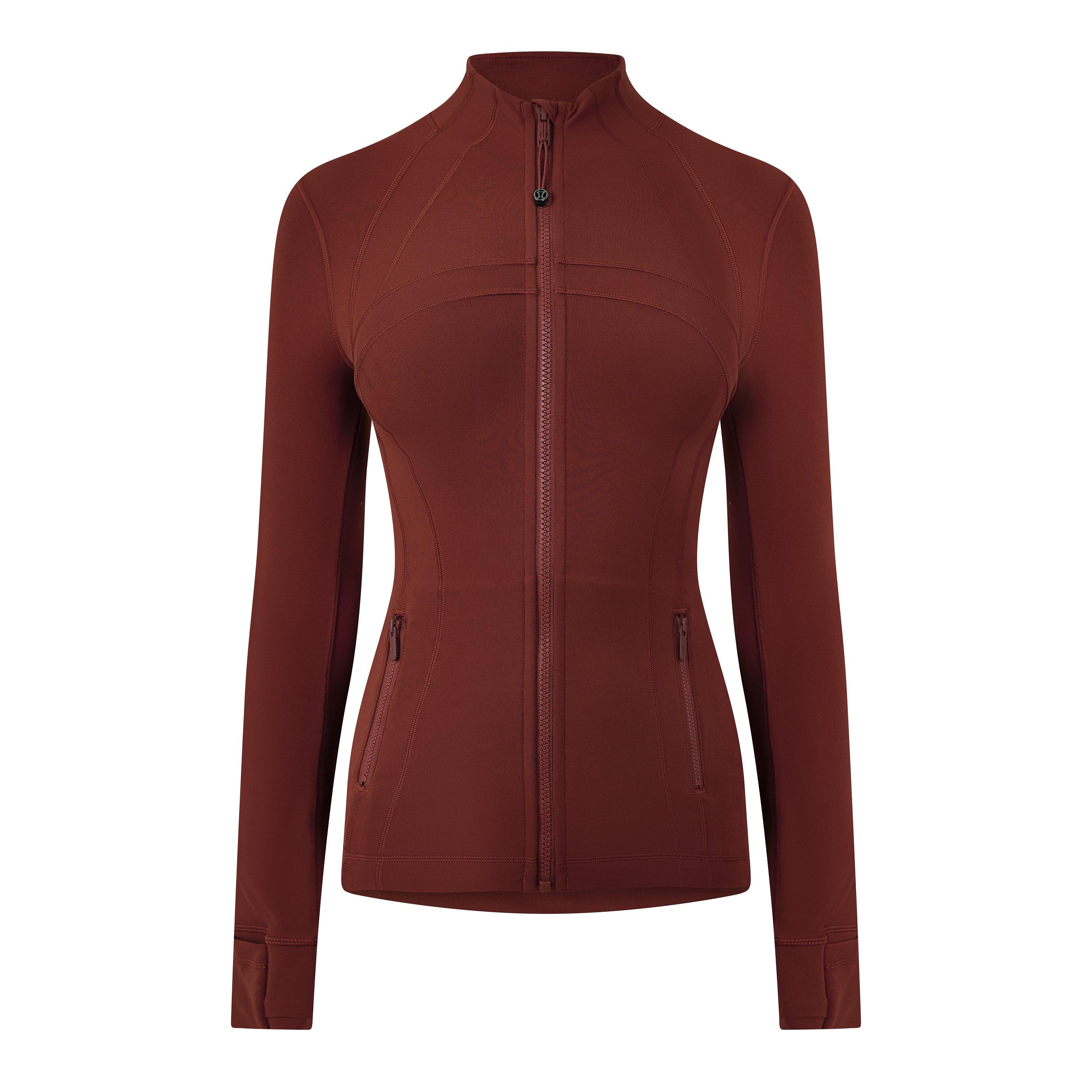 Lululemon Womens Define Track Jacket - Cranberry Charm - Size US 10 (14)