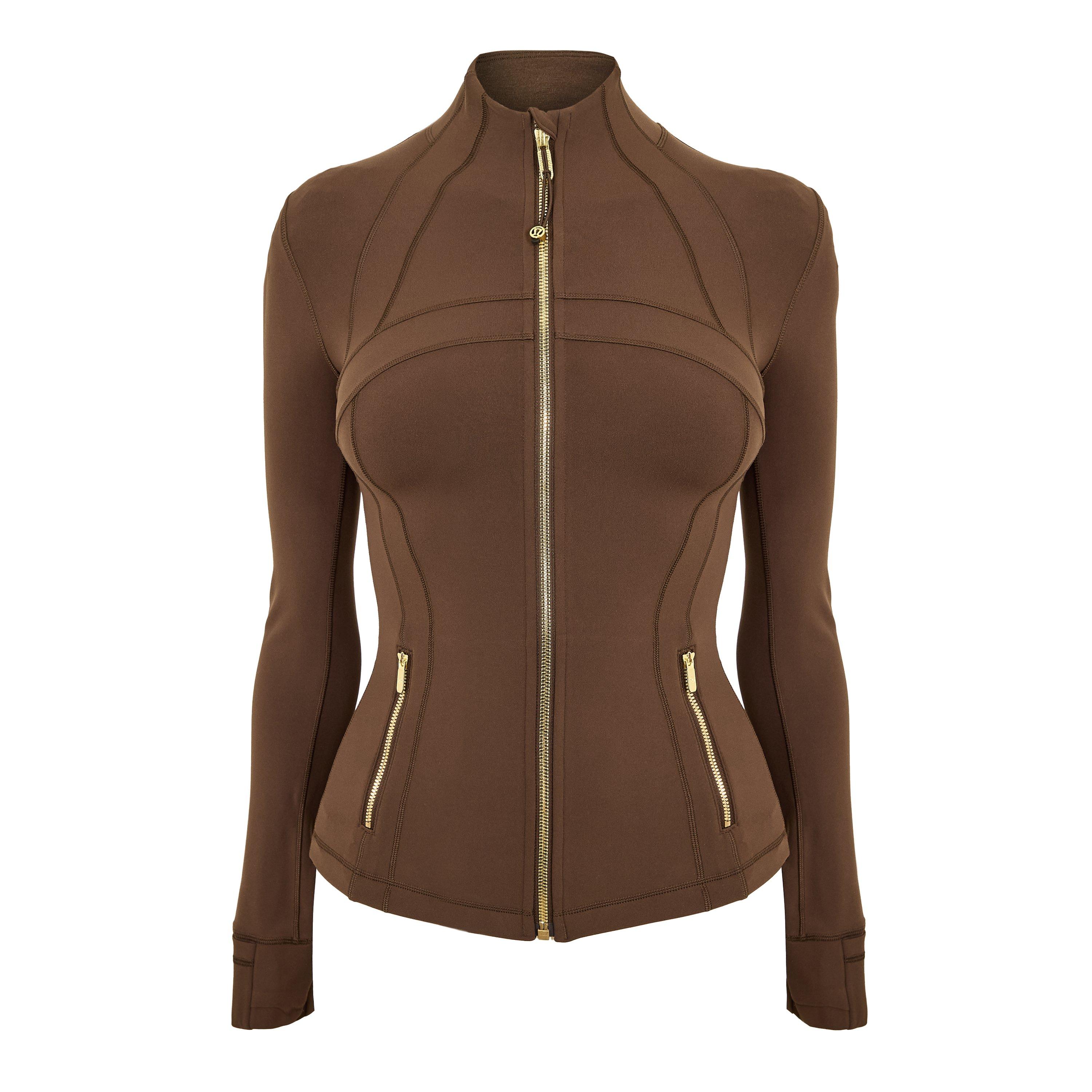 Walnut Crunch - Lululemon - Womens Define Track Jacket - 1